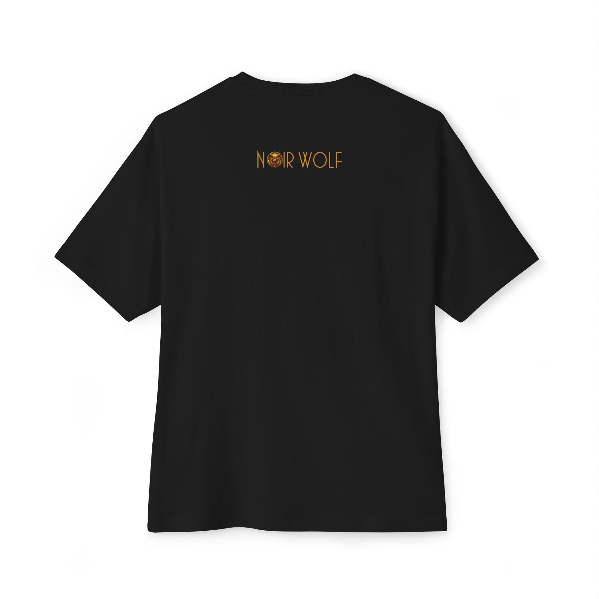 Unisex Oversized Boxy Tee De Opulence by Noir Wolf the style of grace