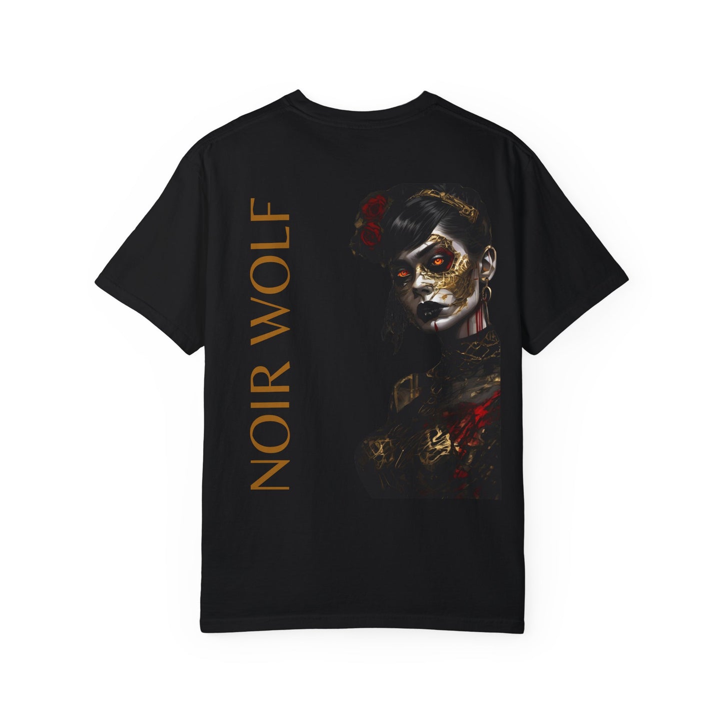 Unisex Garment-Dyed T-shirt De Opulence by Noir Wolf
