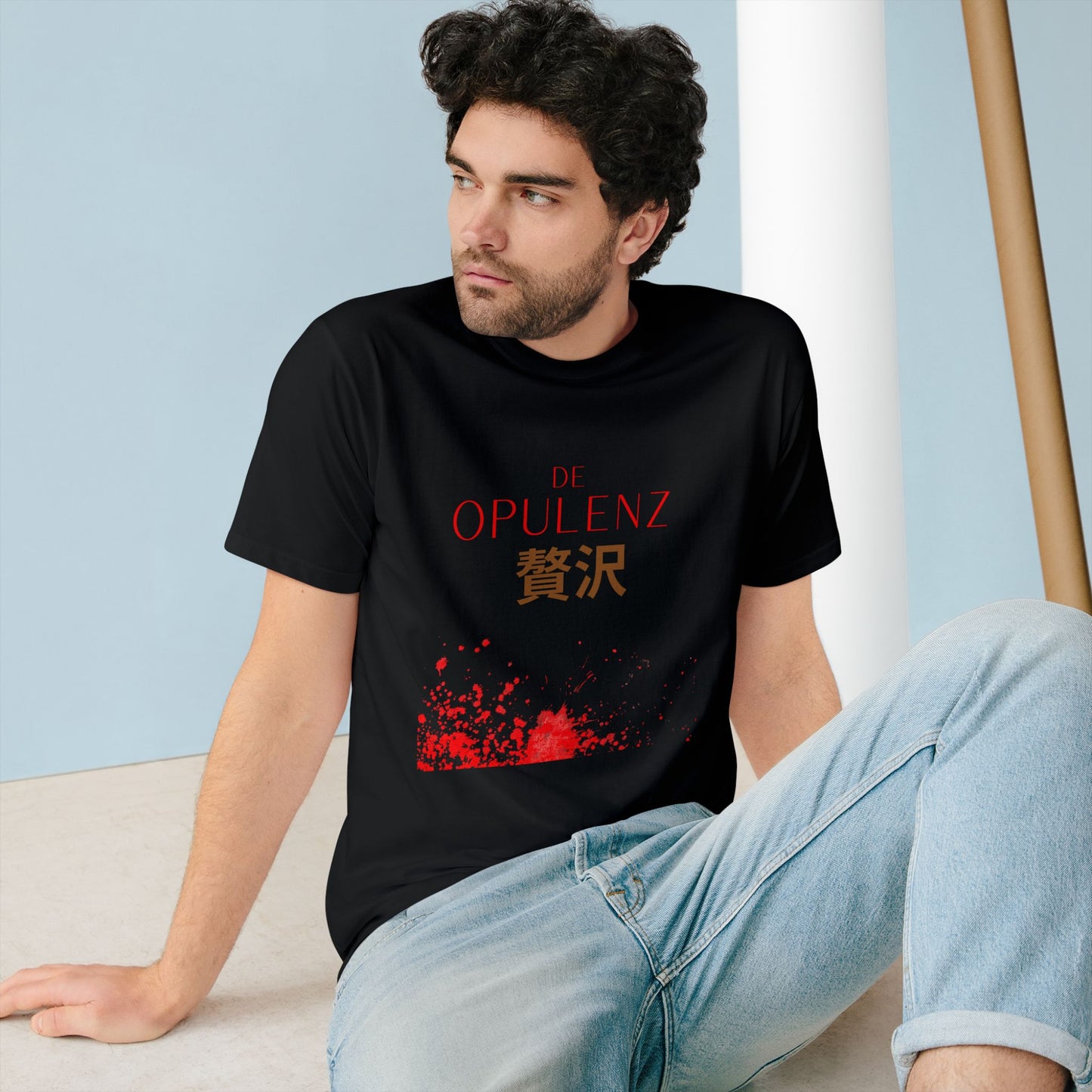 Organic Staple T-shirt De Opulence by Noir Wolf