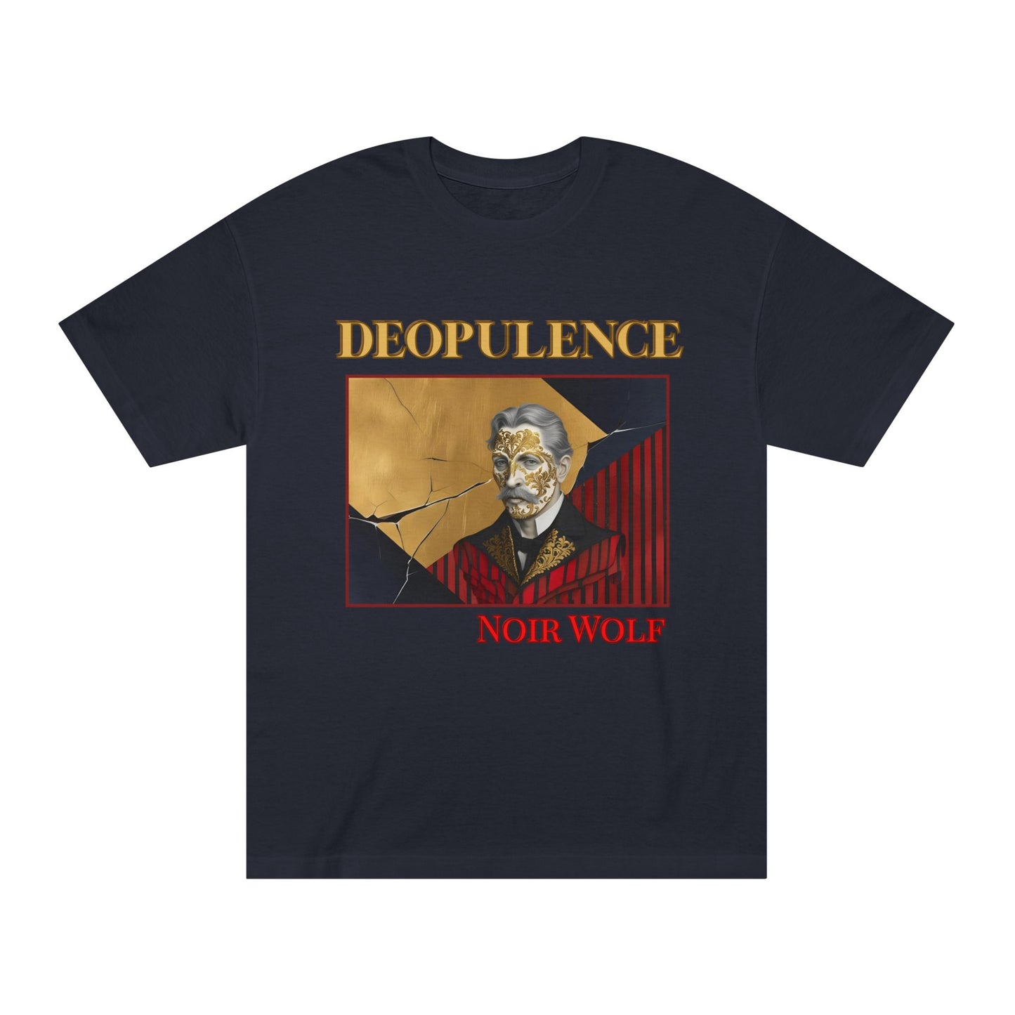 Dark Opulence T-Shirt — Gothic Elegant Graphic Tee