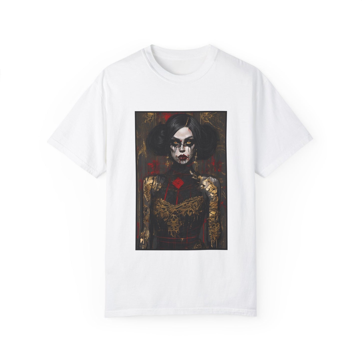 Unisex Garment-Dyed T-shirt De Opulence by Noir Wolf