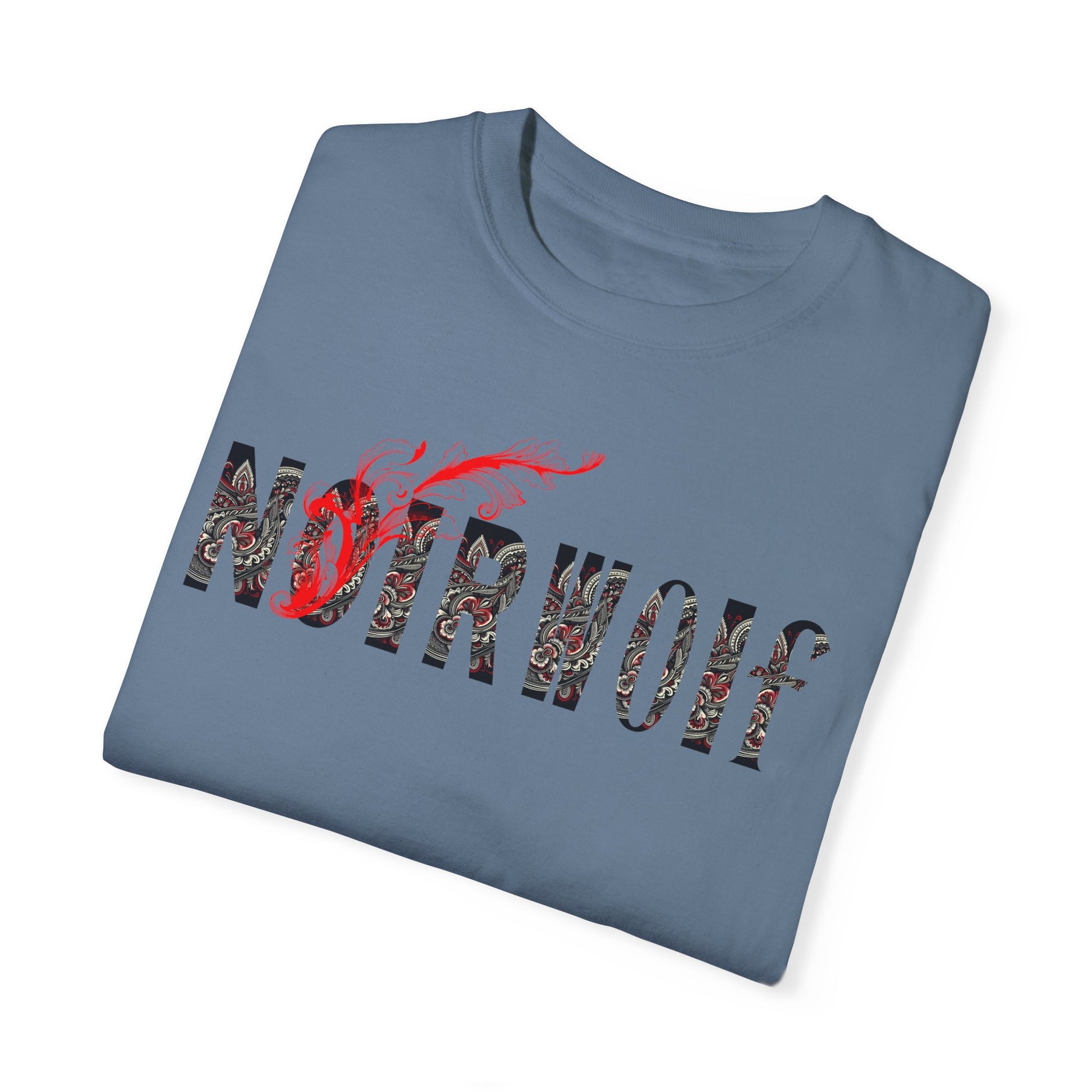 Unisex Garment-Dyed T-shirt De Opulence by Noir Wolf