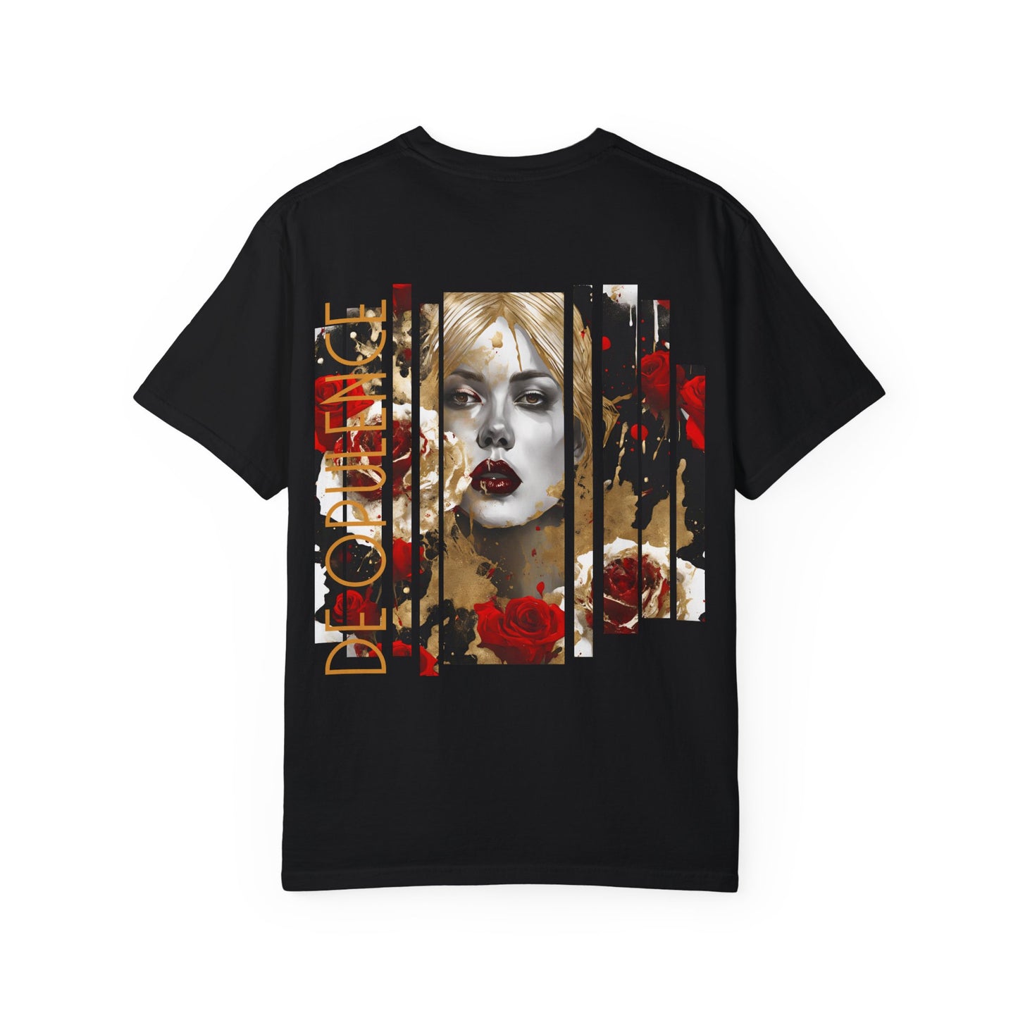 Unisex Garment-Dyed T-shirt De Opulence by Noir Wolf