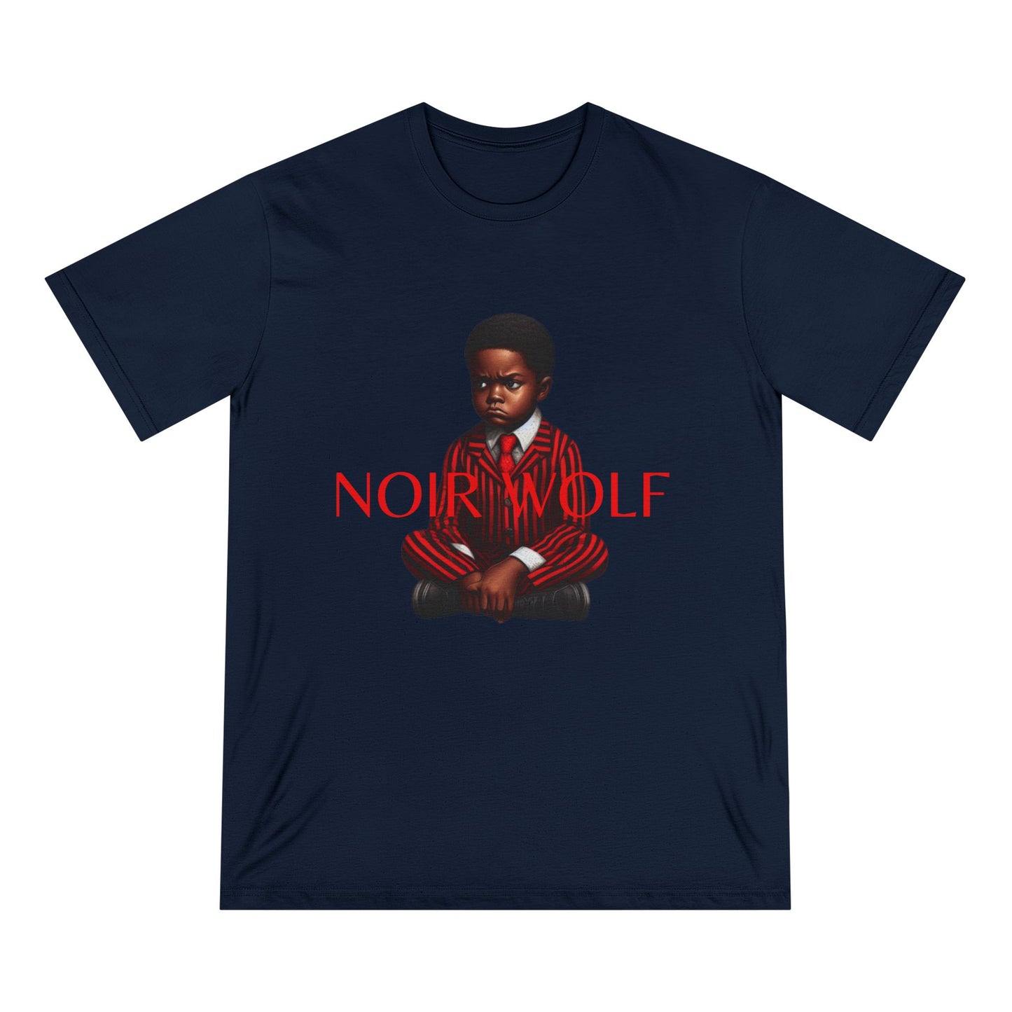 Organic Staple T-shirt little boy on the porch