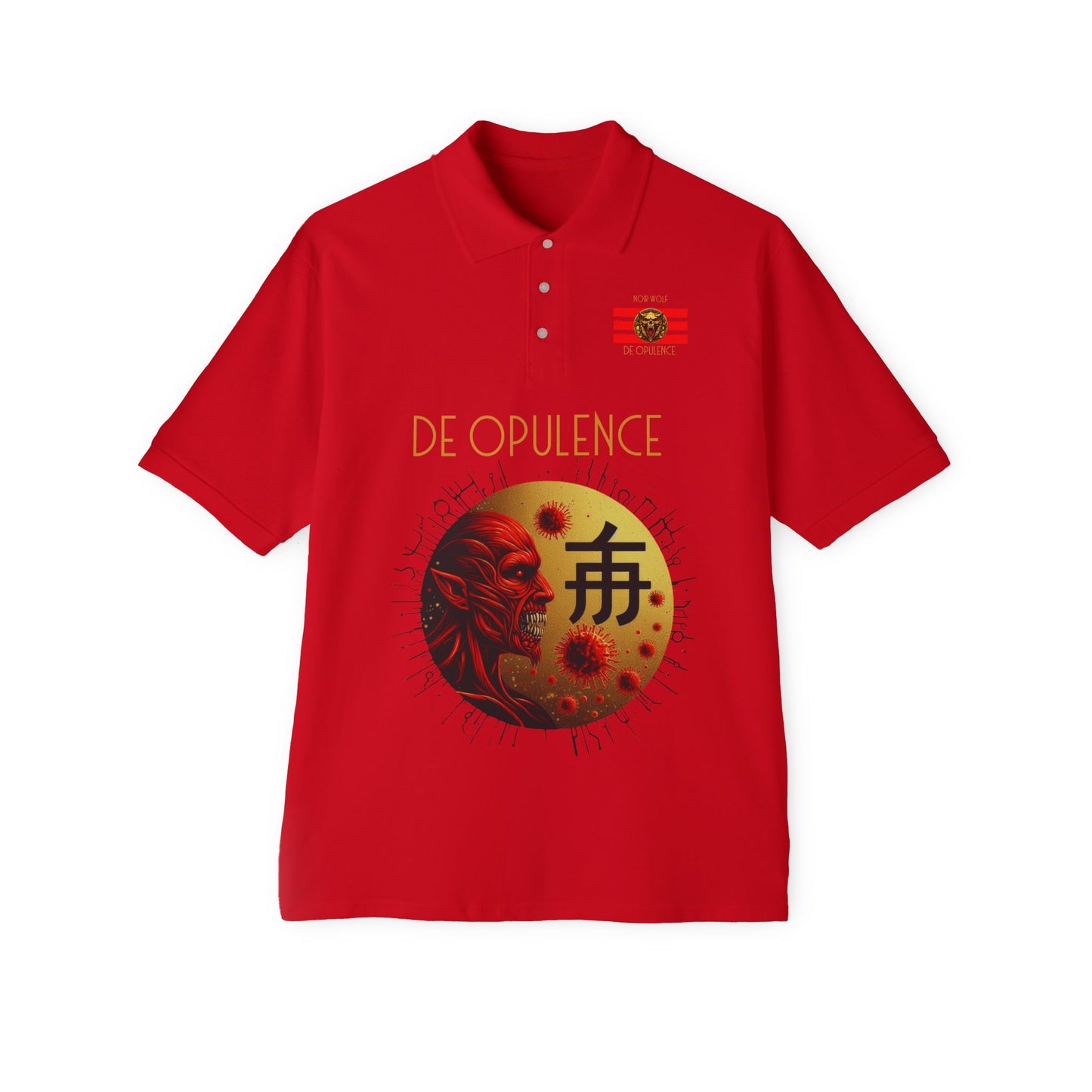 Men's Piqué Polo De Opulence True Red