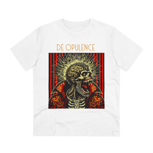 Organic Creator T-shirt - Unisex De Opulence by Noir Wolf White