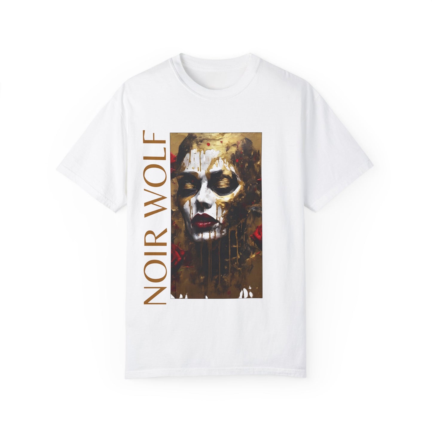 Unisex Garment-Dyed T-shirt De Opulence by Noir Wolf