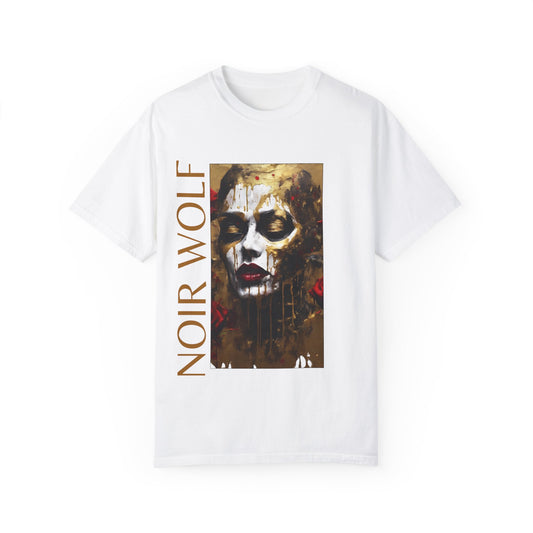 Unisex Garment-Dyed T-shirt De Opulence by Noir Wolf
