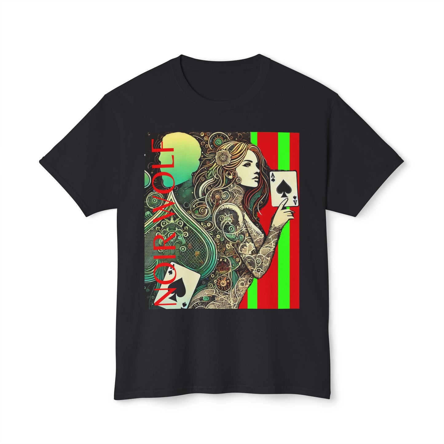 Unisex HD Cotton™ T-shirt  NOIR WOLF HOUSTON
