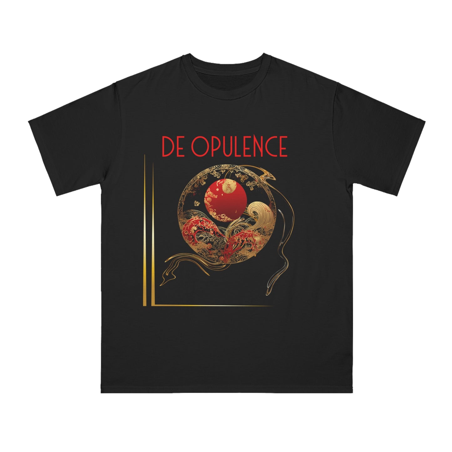 Organic Unisex Classic T-Shirt De Opulence by Noir Wolf
