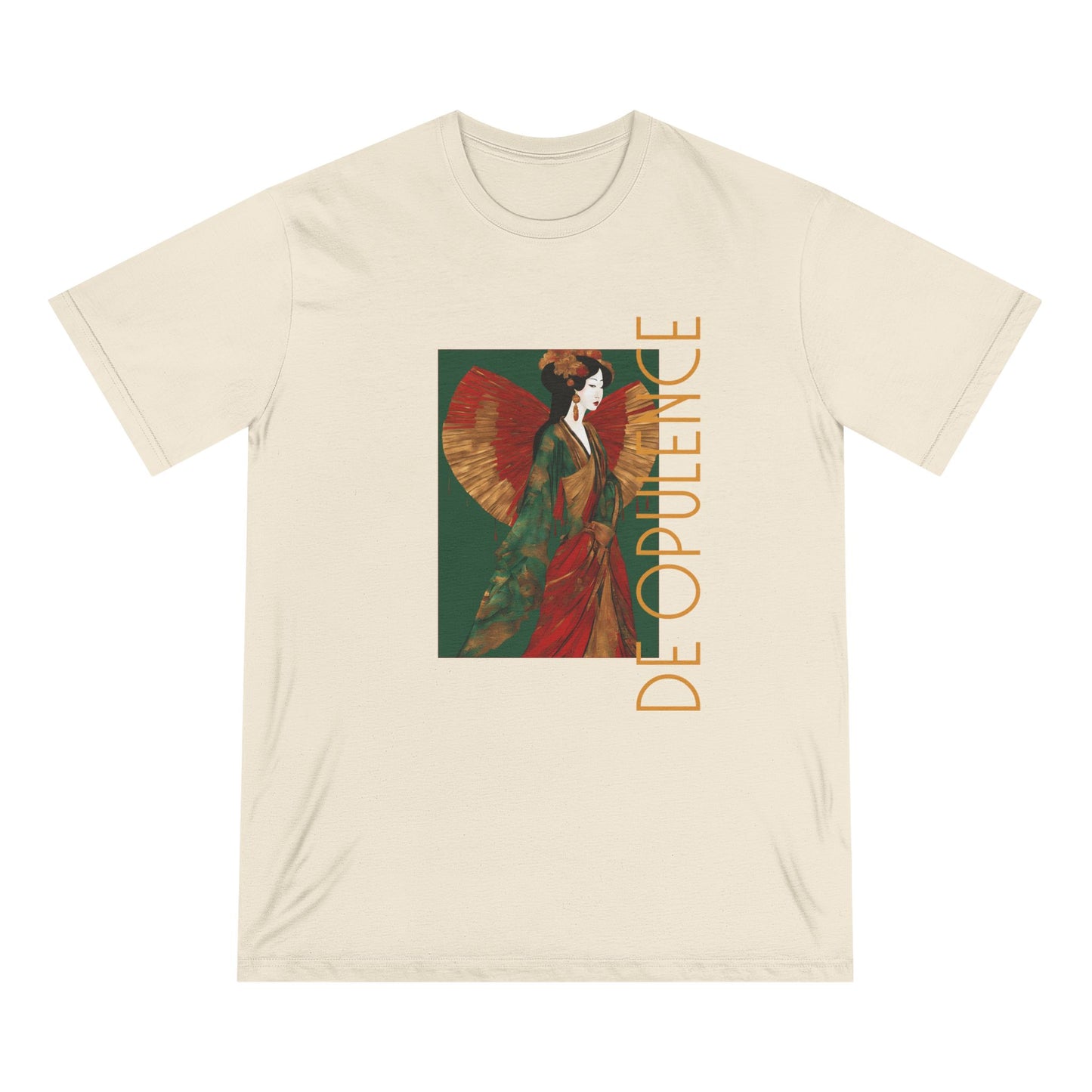 Elegant De Opulence Organic T-Shirt - Stylish & Sustainable Fashion