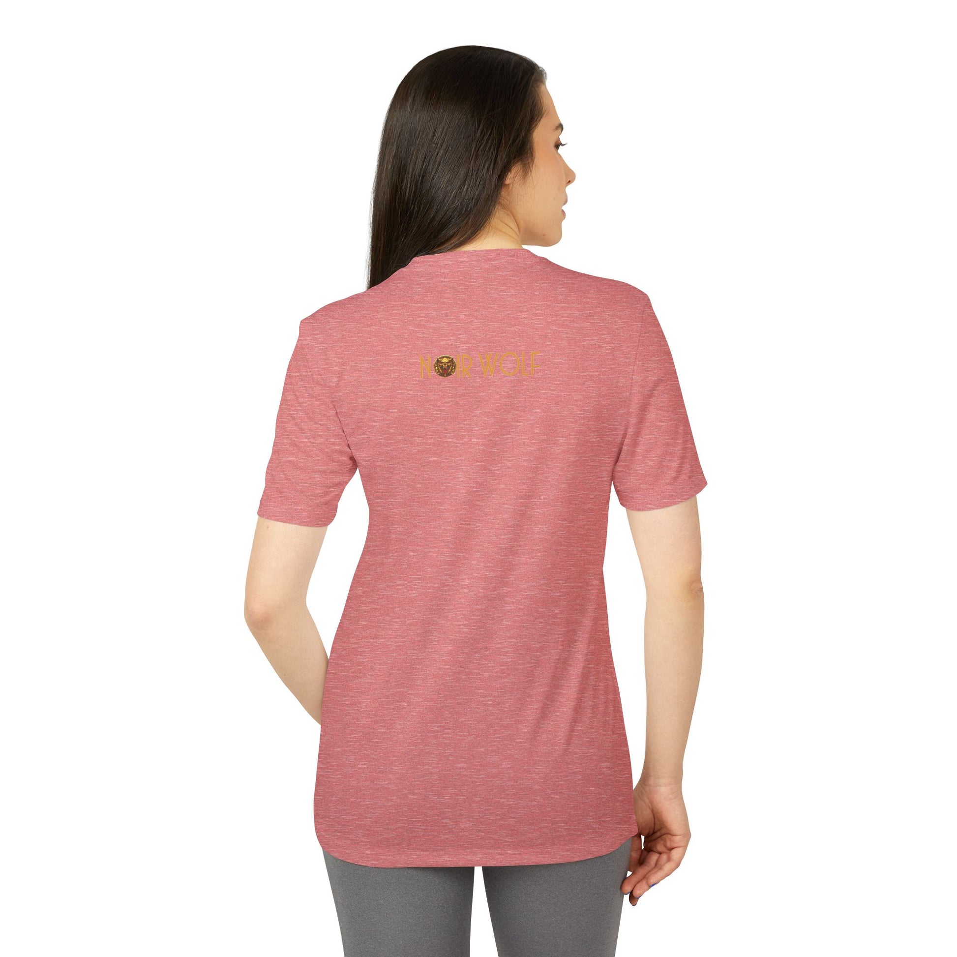adidas Unisex Sport T-shirt De Opulence by Noir Wolf the style of grace