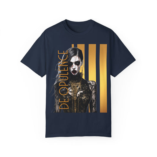 Unisex Garment-Dyed T-shirt De Opulence by Noir Wolf