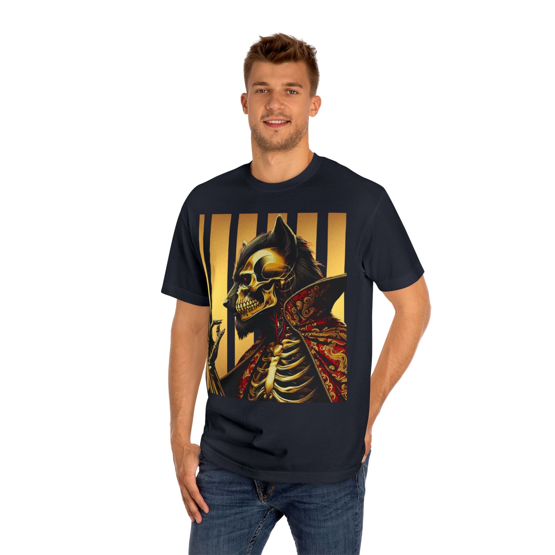 Unisex Classic Tee De Opulence By Noir Wolf