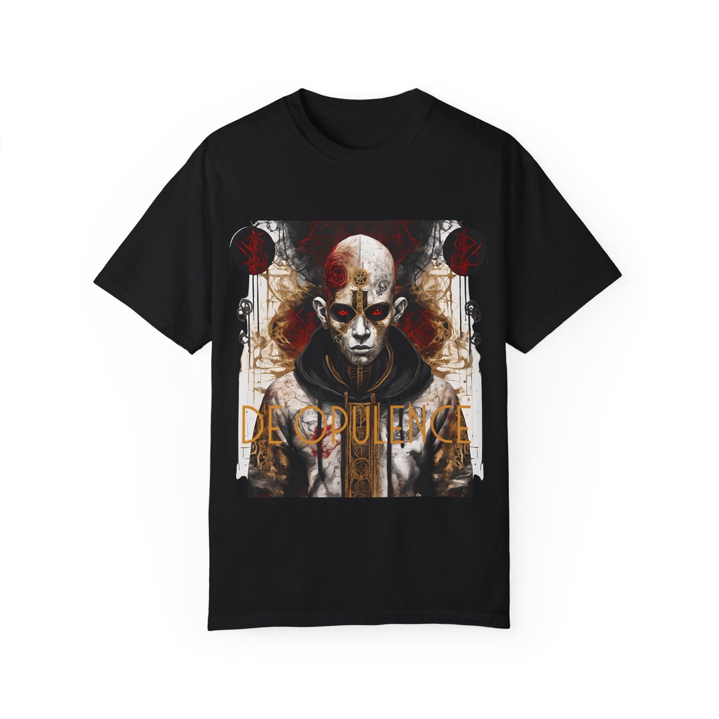 Unisex Garment-Dyed T-shirt  De Opluence by Noir Wolf