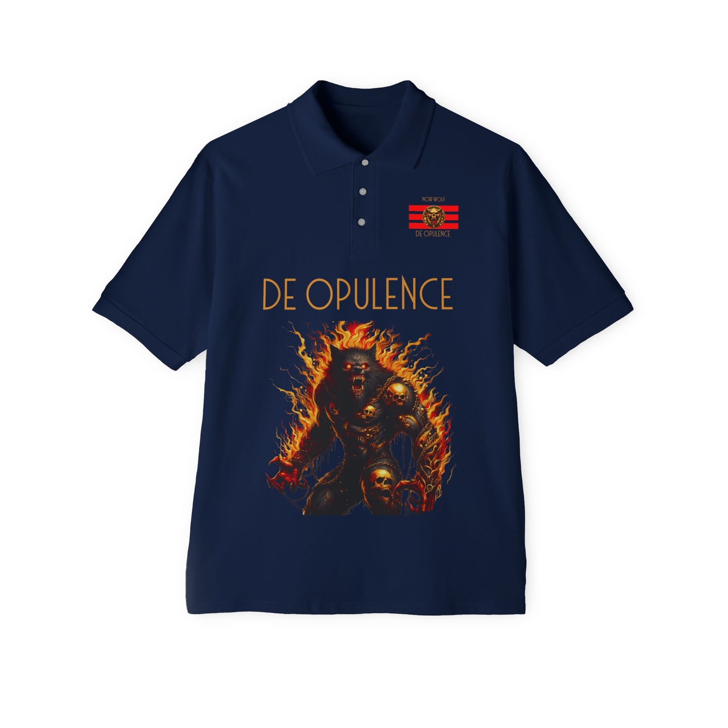 Men's Piqué Polo De Opulence J. Navy