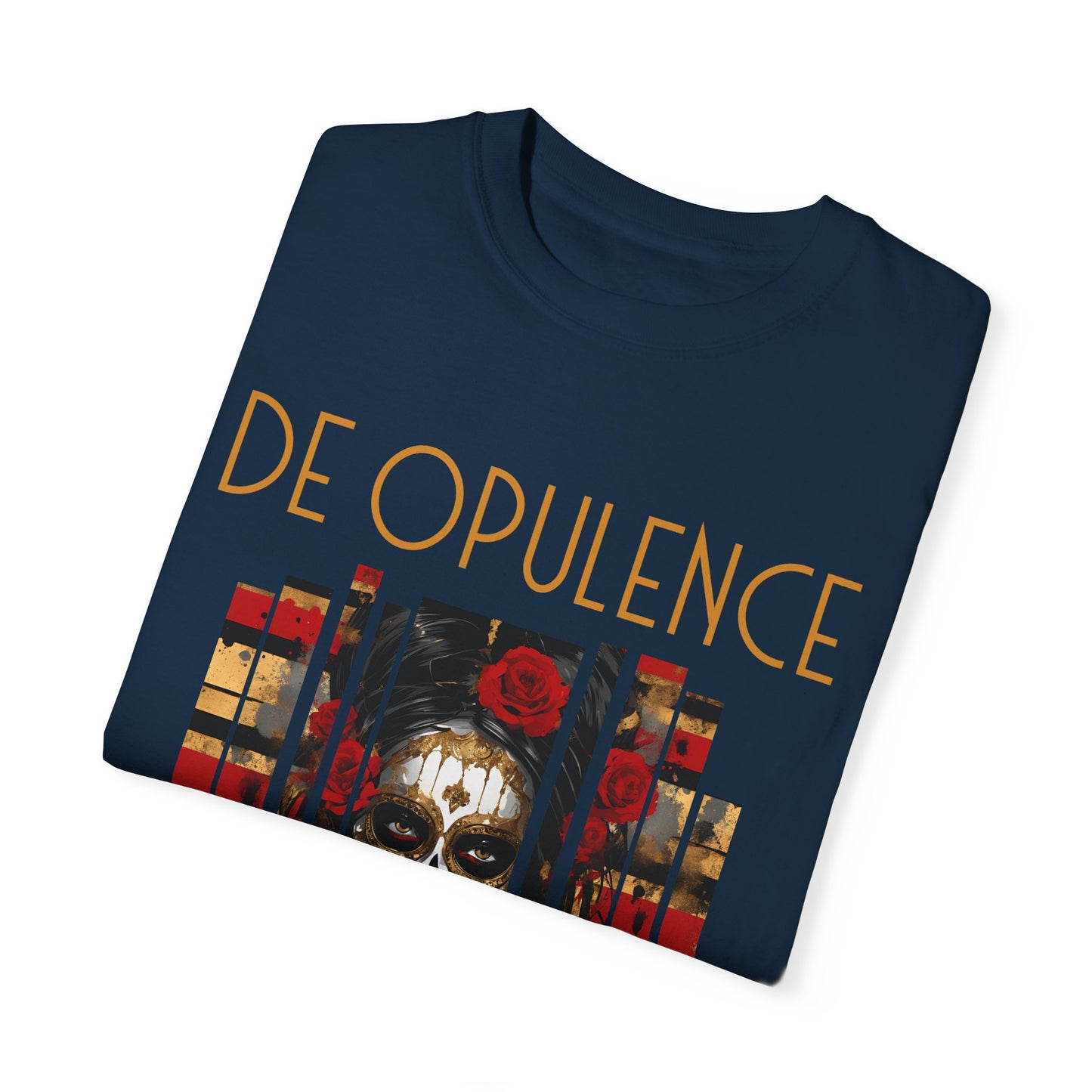 Unisex Garment-Dyed T-shirt  De Opulence by Noir Wolf