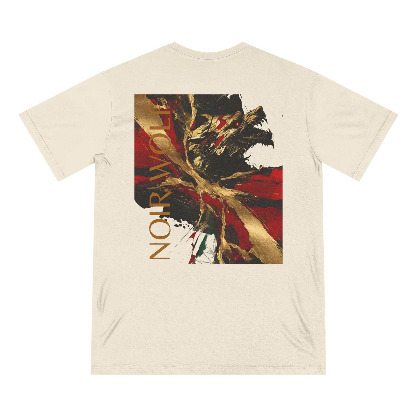 Artistic Statement Organic T-Shirt - 'Opulence' & 'Noir Wolf' Graphic Tee