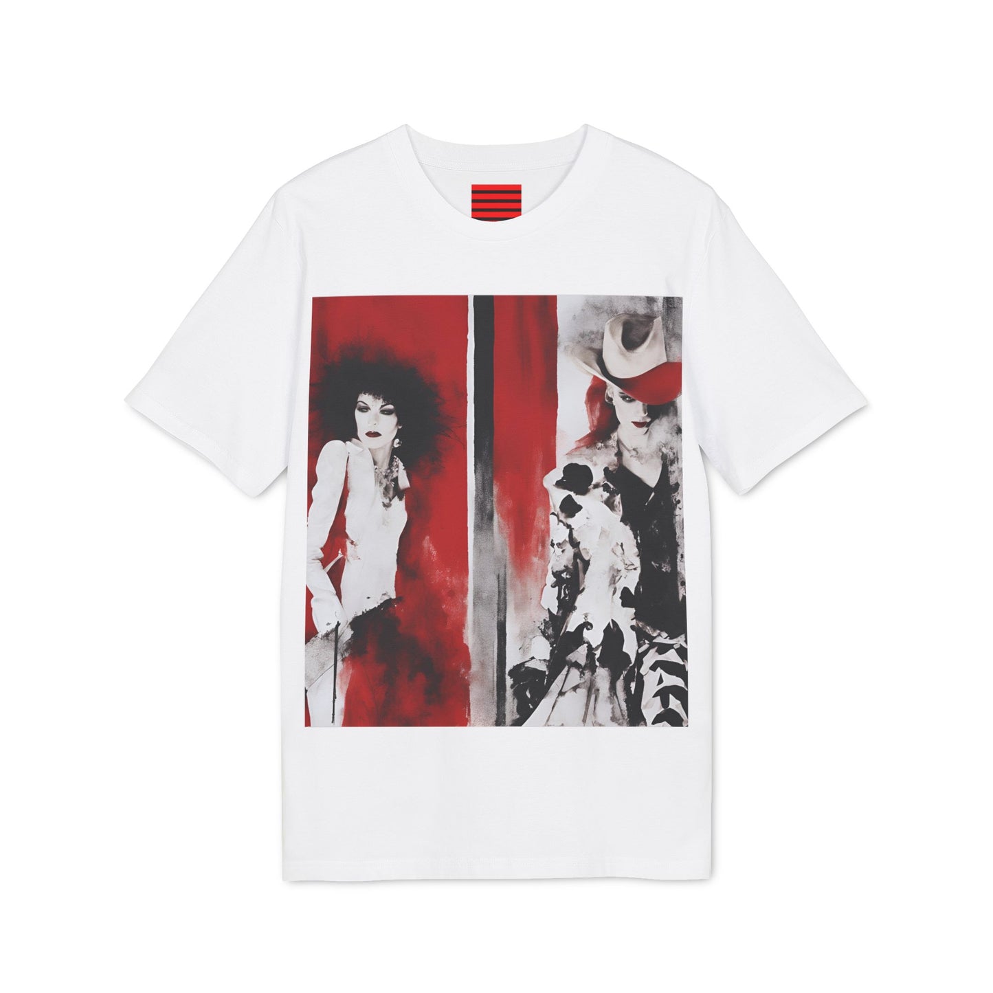 Unisex Creator 2.0 T-shirt Noir Wolf White