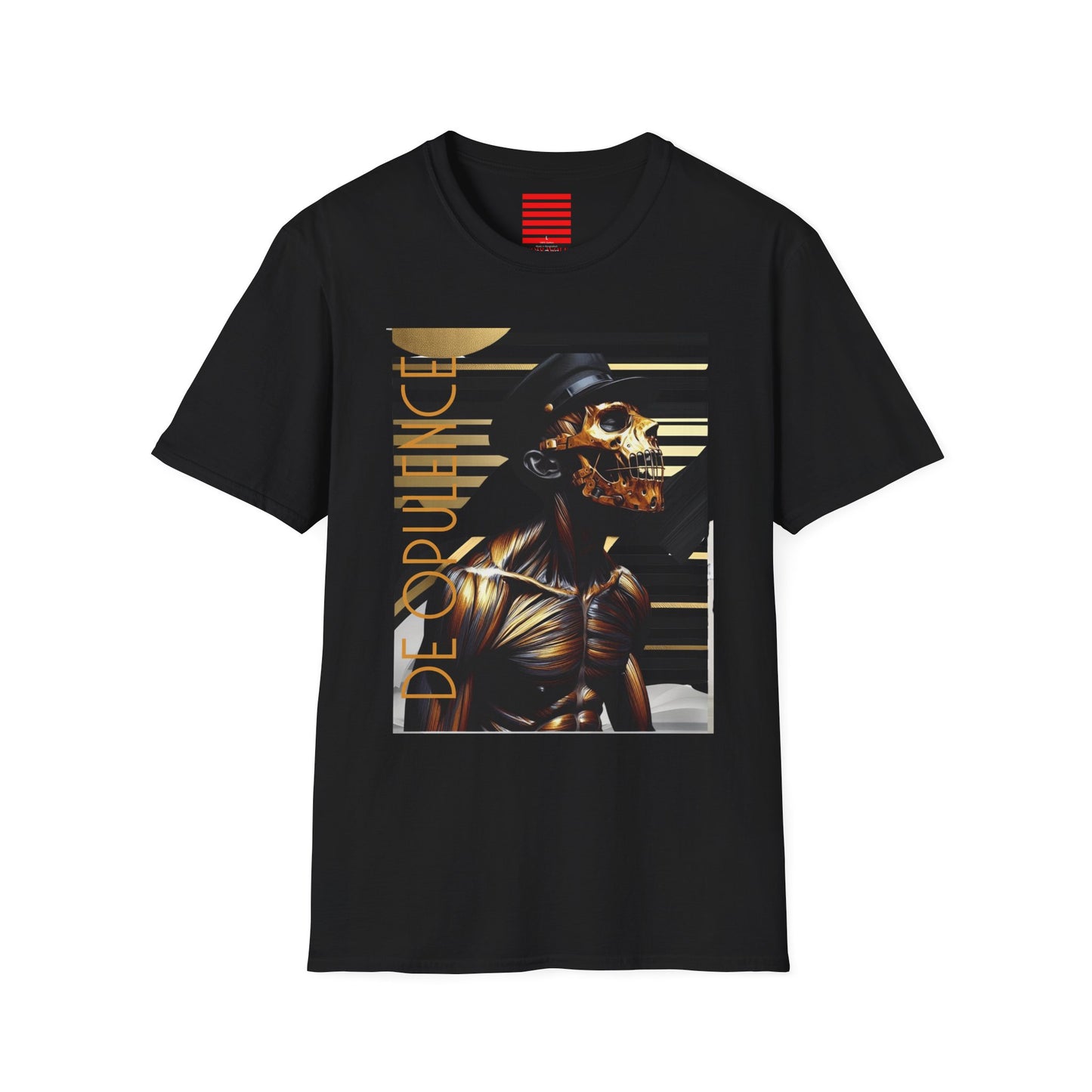 Artistic Unisex Softstyle T-Shirt - Unique Graphic Design