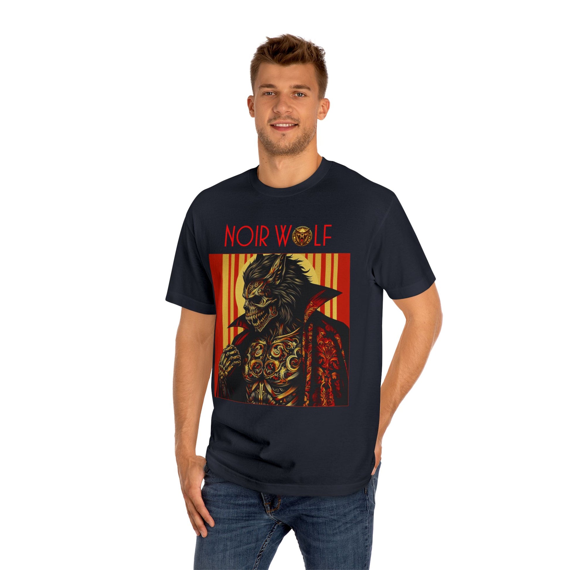 Unisex Classic Tee De Opulence By Noir Wolf