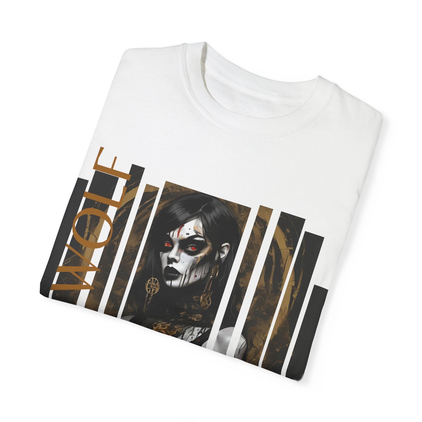 Unisex Garment-Dyed T-shirt De Opulence by Noir Wolf