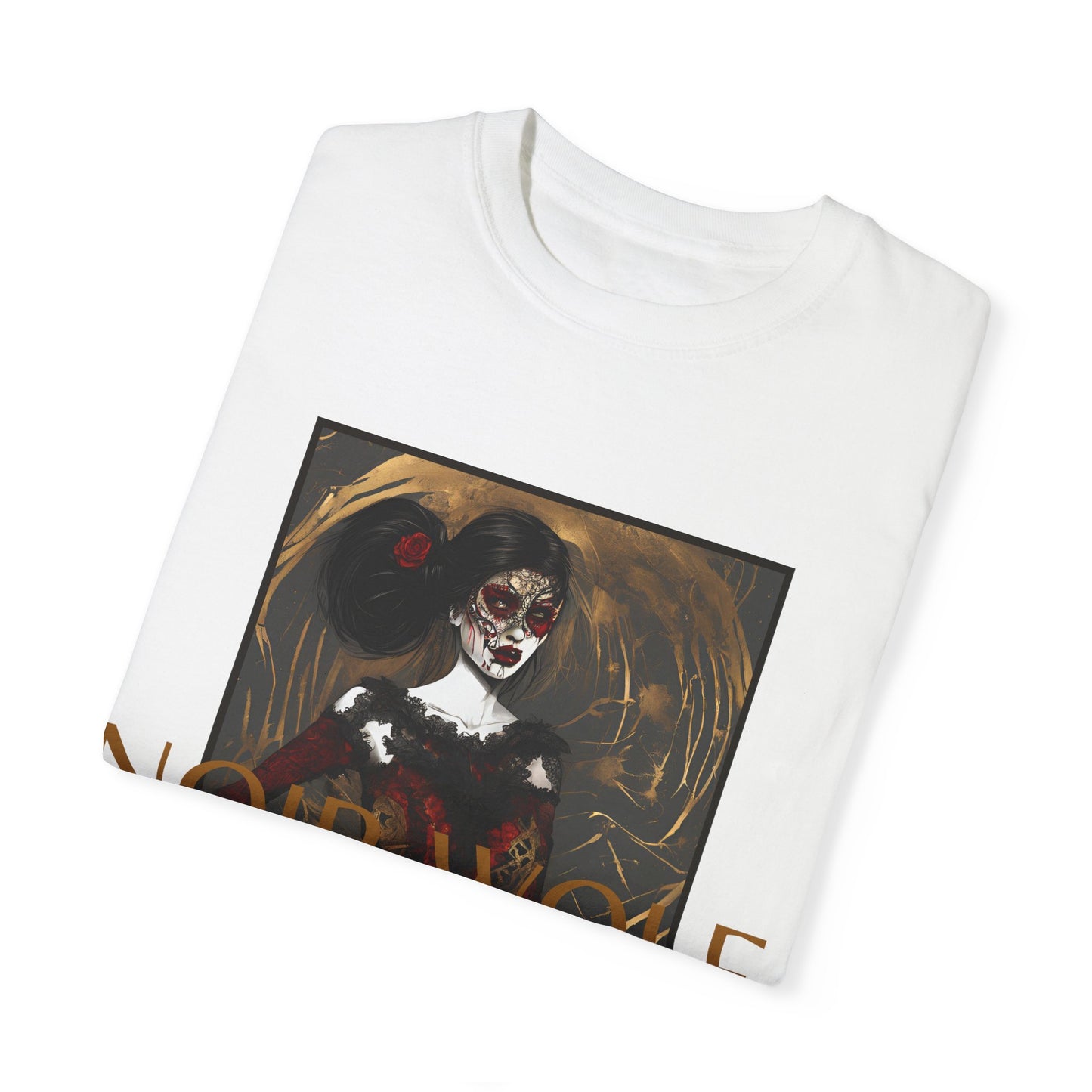 Unisex Garment-Dyed T-shirt De Opulence by Noir Wolf