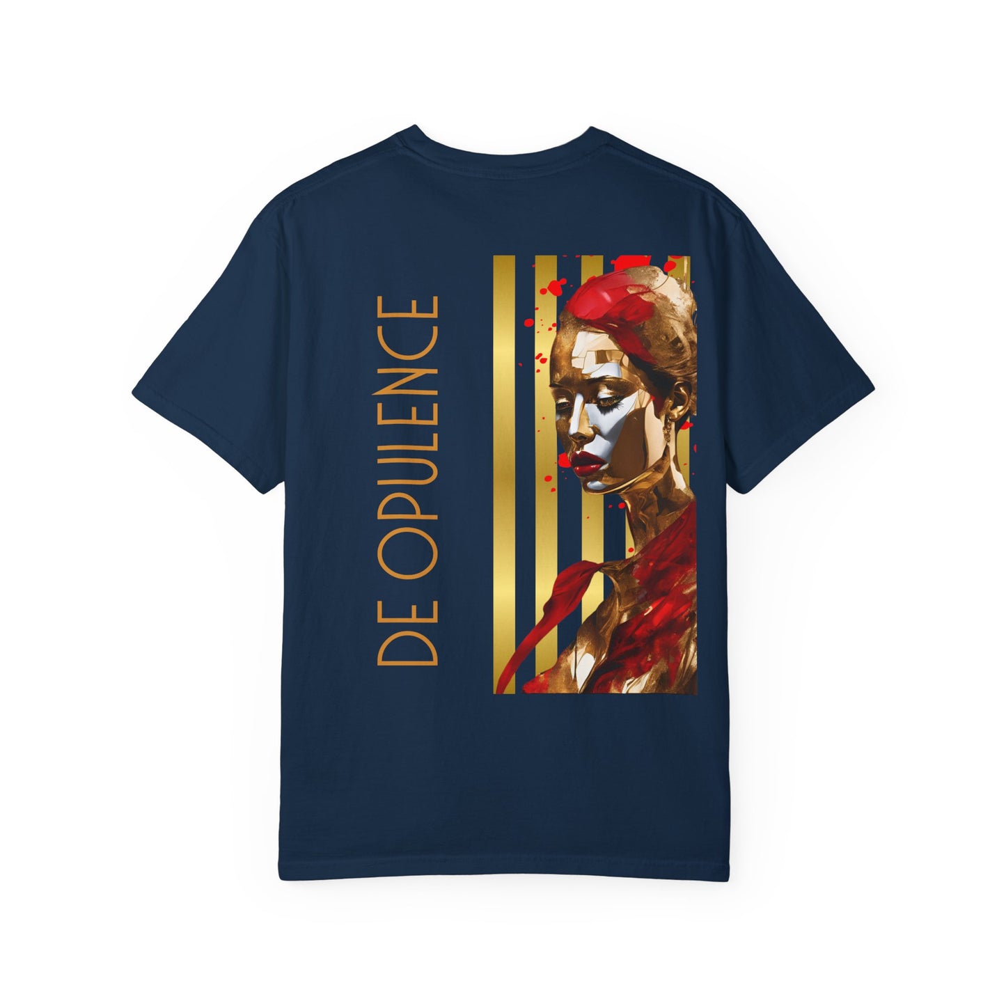 Unisex Garment-Dyed T-shirt De Opulence Noir Wolf