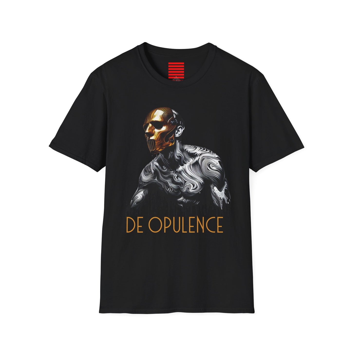 Artistic Unisex T-Shirt - 'De Opulence' & 'Noir Wolf' Design