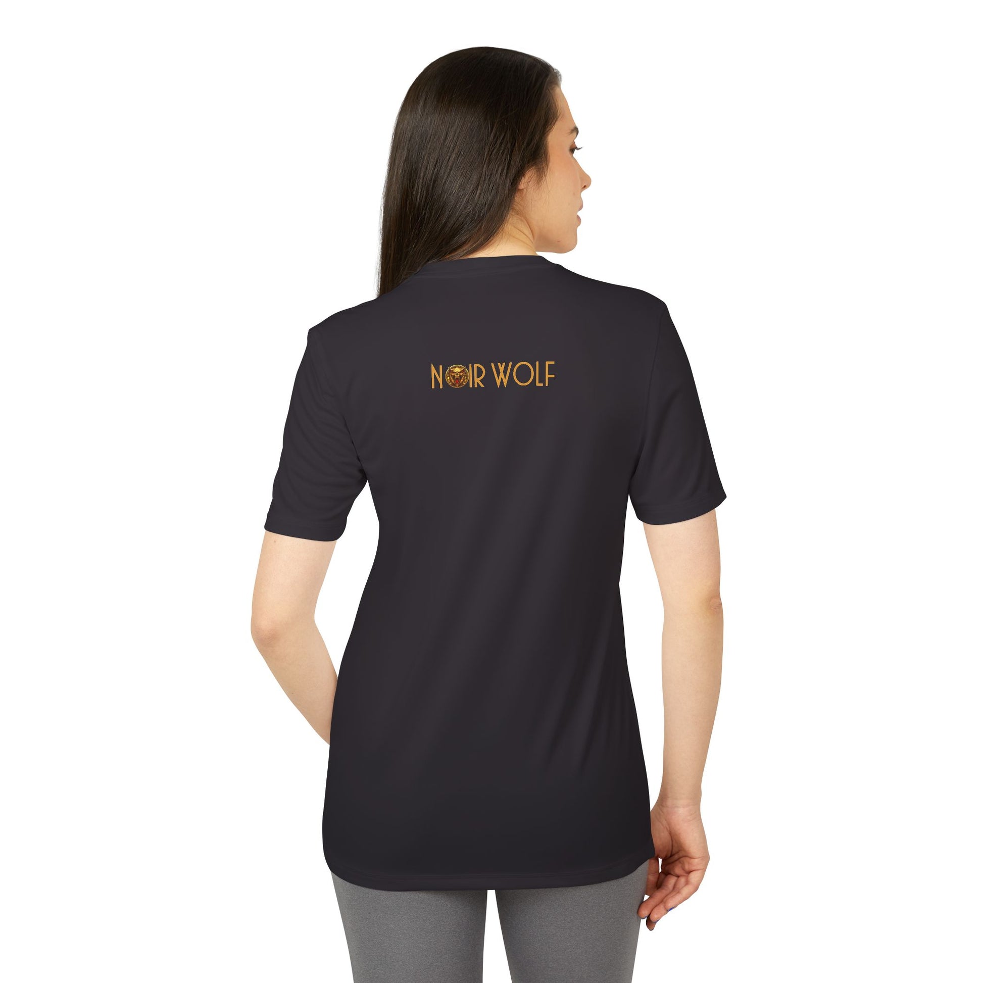 adidas Unisex Sport T-shirt De Opulence by Noir Wolf the style of grace