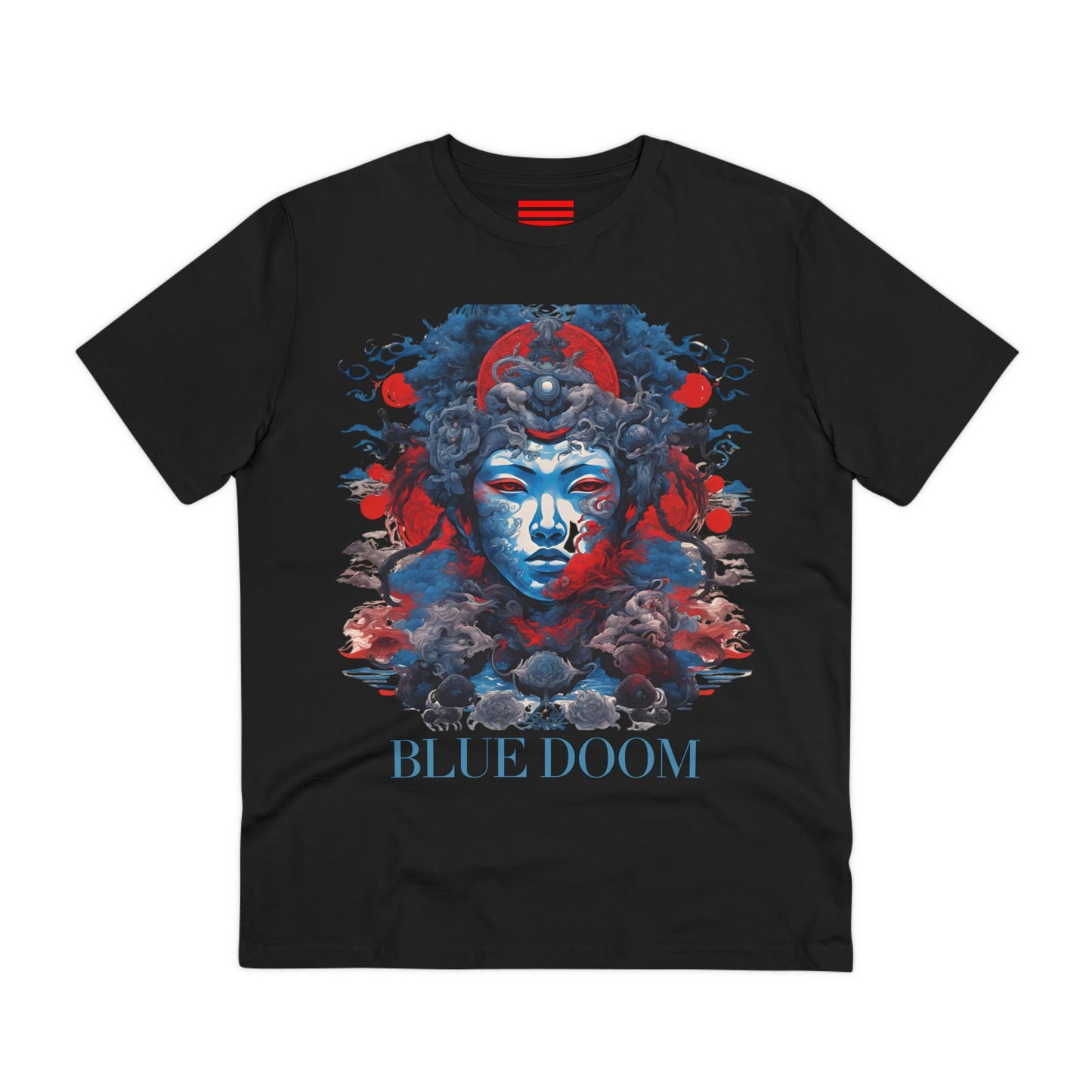 Organic Creator T-shirt - Unisex Blue Doom by Noir Wolf