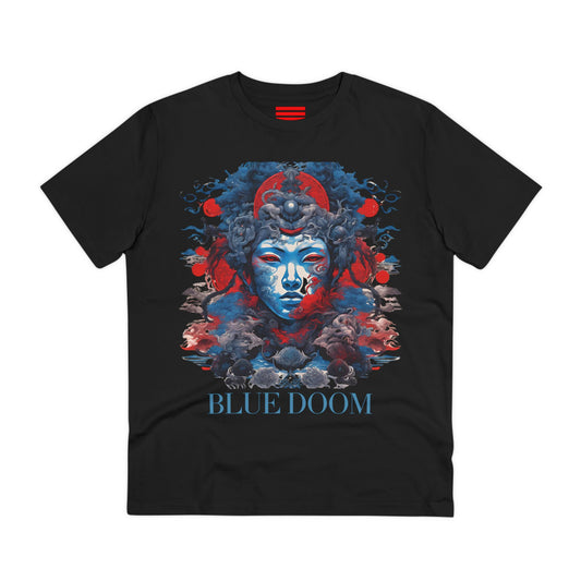 Organic Creator T-shirt - Unisex Blue Doom by Noir Wolf