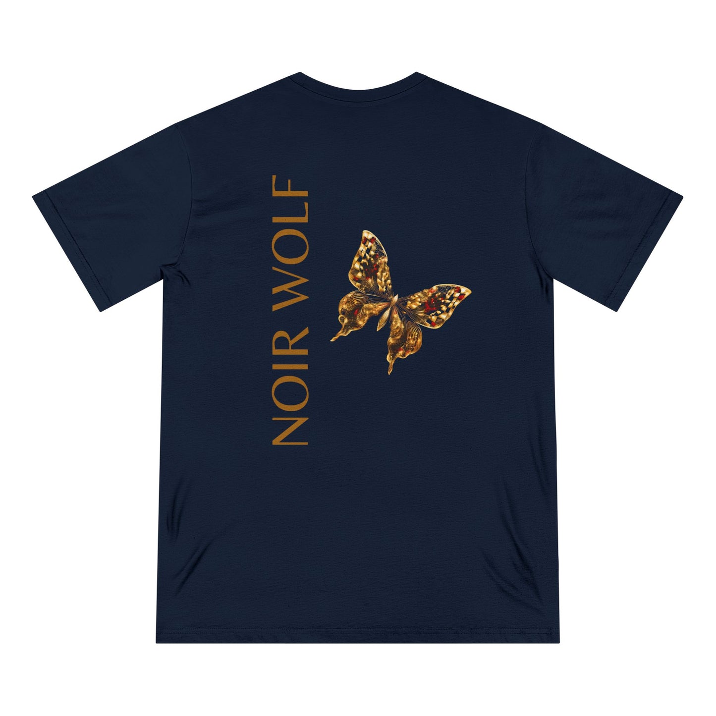 Luxury Art Tee - 'De Opulence' & 'Noir Wolf' Design - Organic Cotton T-Shirt