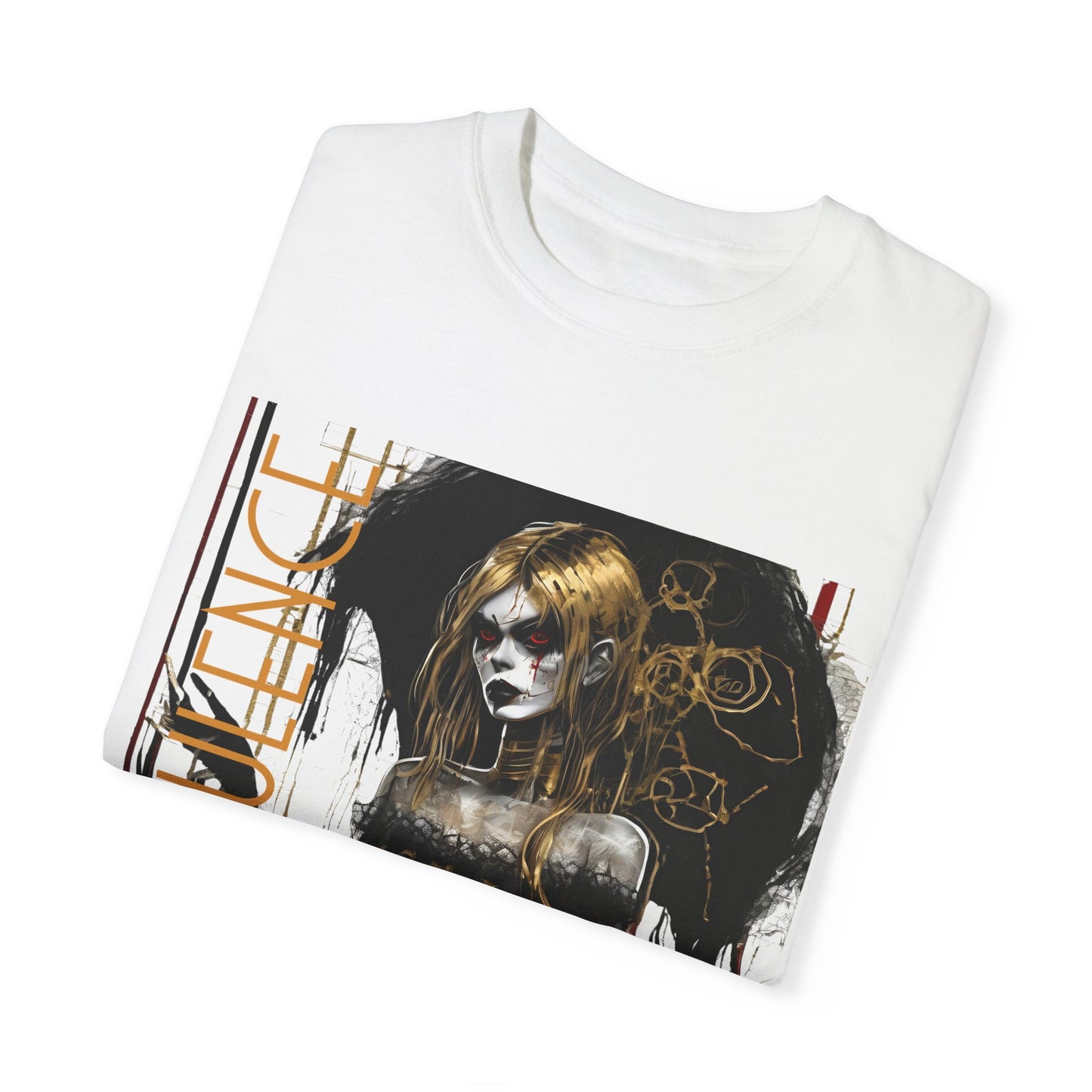 Unisex Garment-Dyed T-shirt De Opulence by Noir Wolf