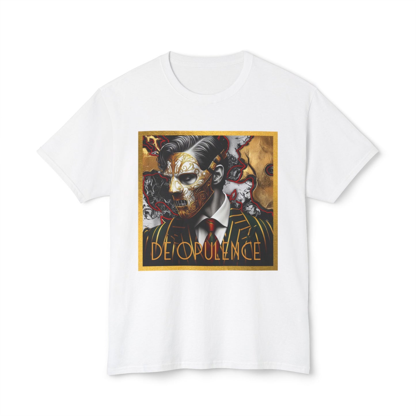 Unisex HD Cotton™ Graphic T-Shirt - Depouilence & Noir Wolf Design