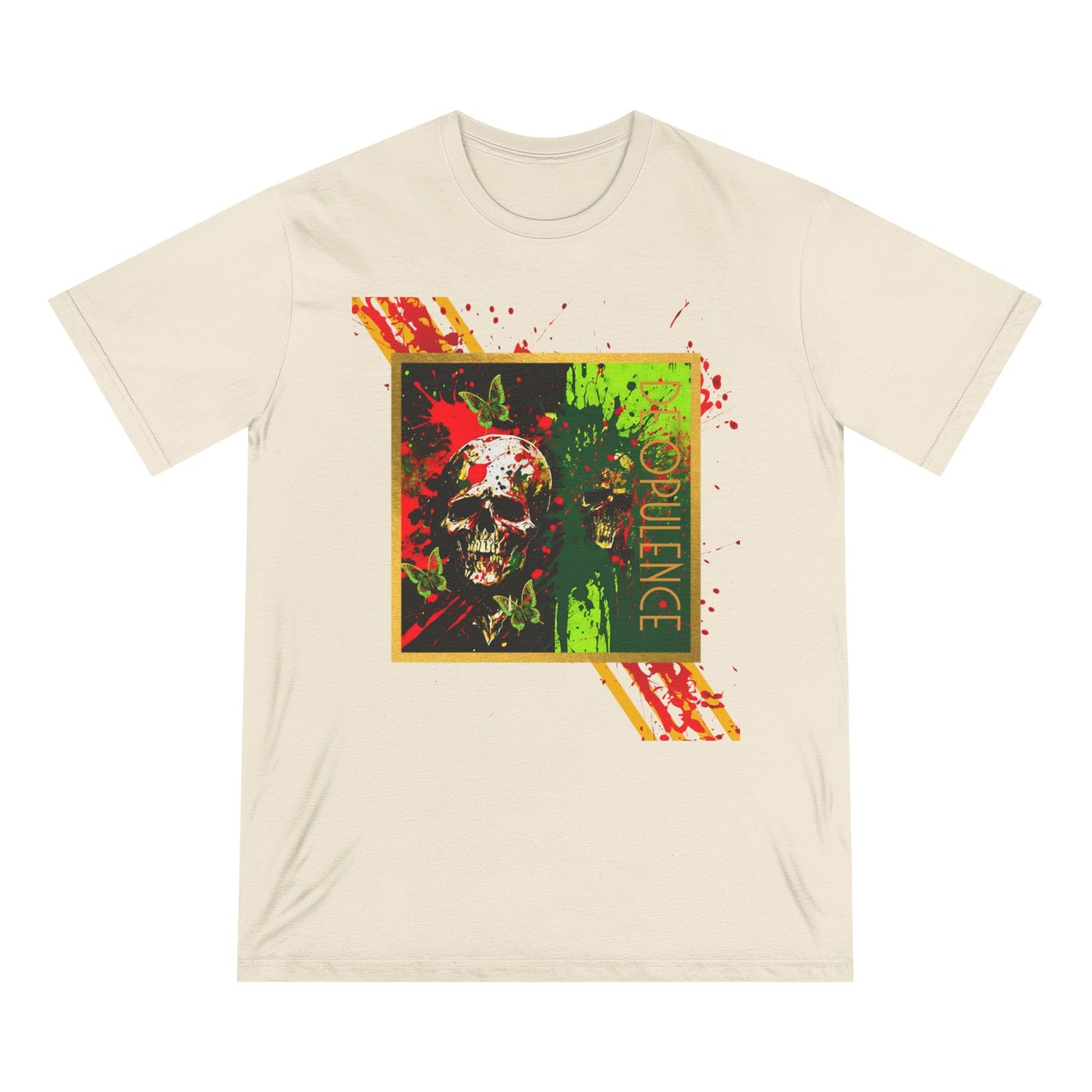 Artistic Statement Organic T-Shirt - 'Opulence' & 'Noir Wolf' Graphic Tee