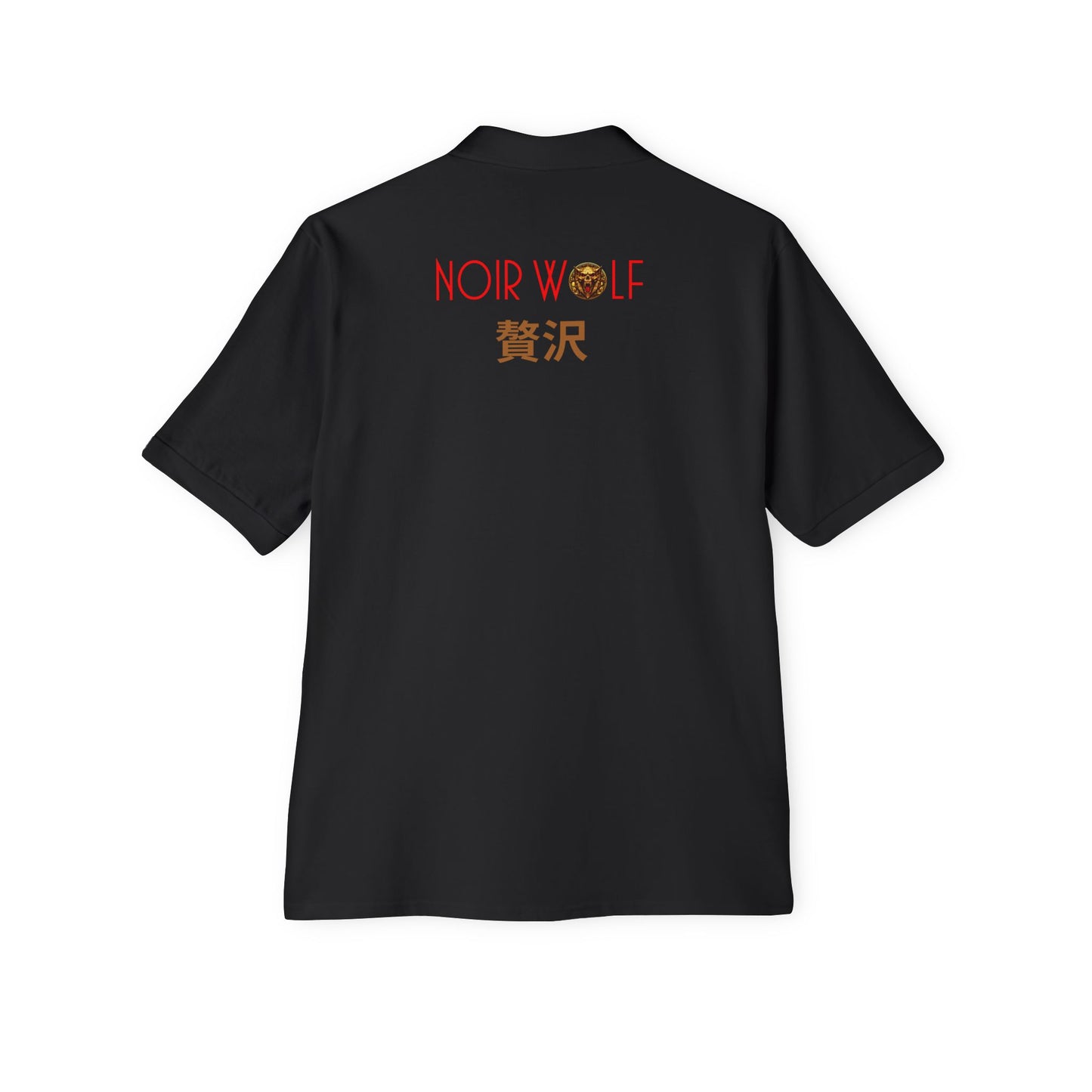 Polo Shirt De Opulence by Noir Wolf Fashion