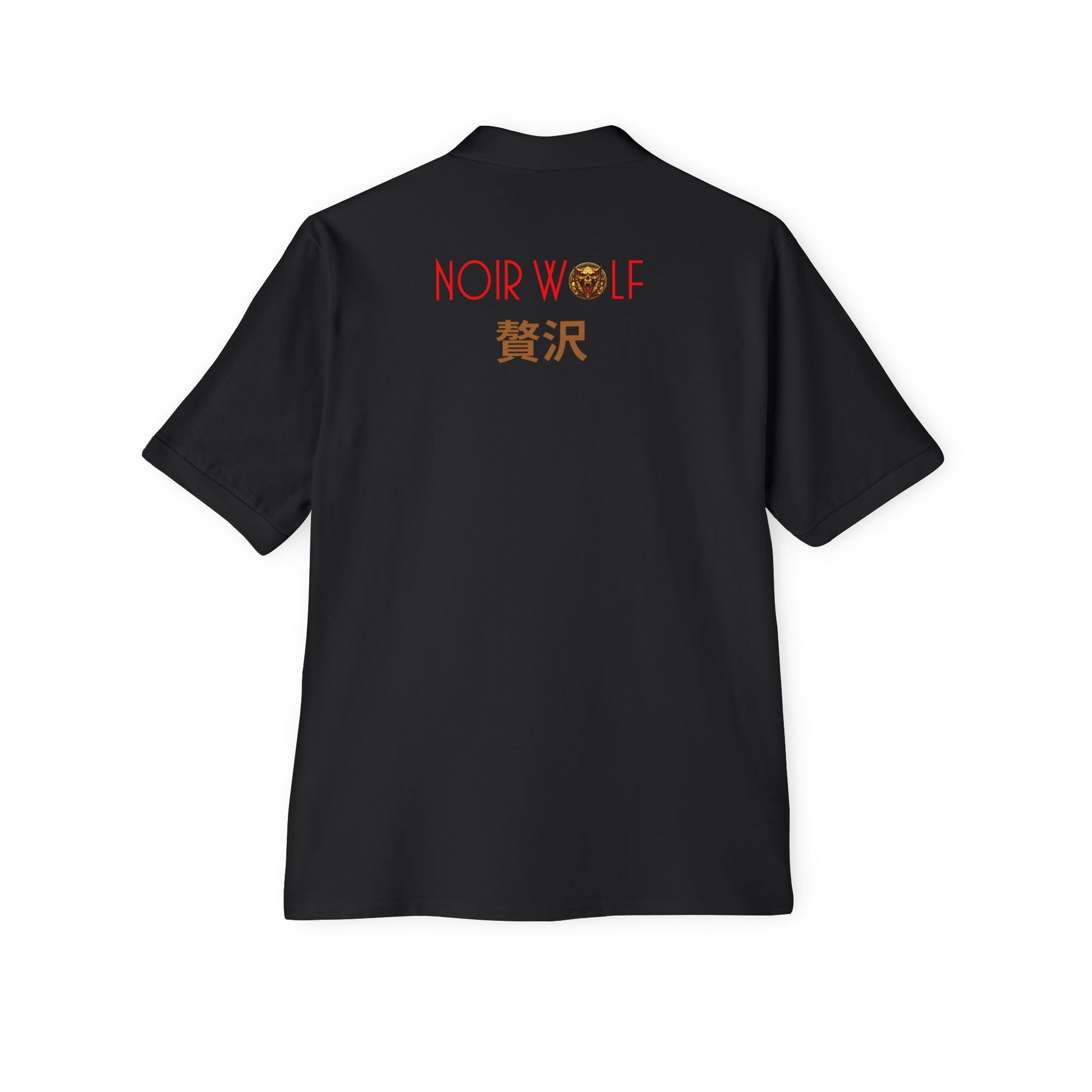 Polo Shirt De Opulence by Noir Wolf Fashion