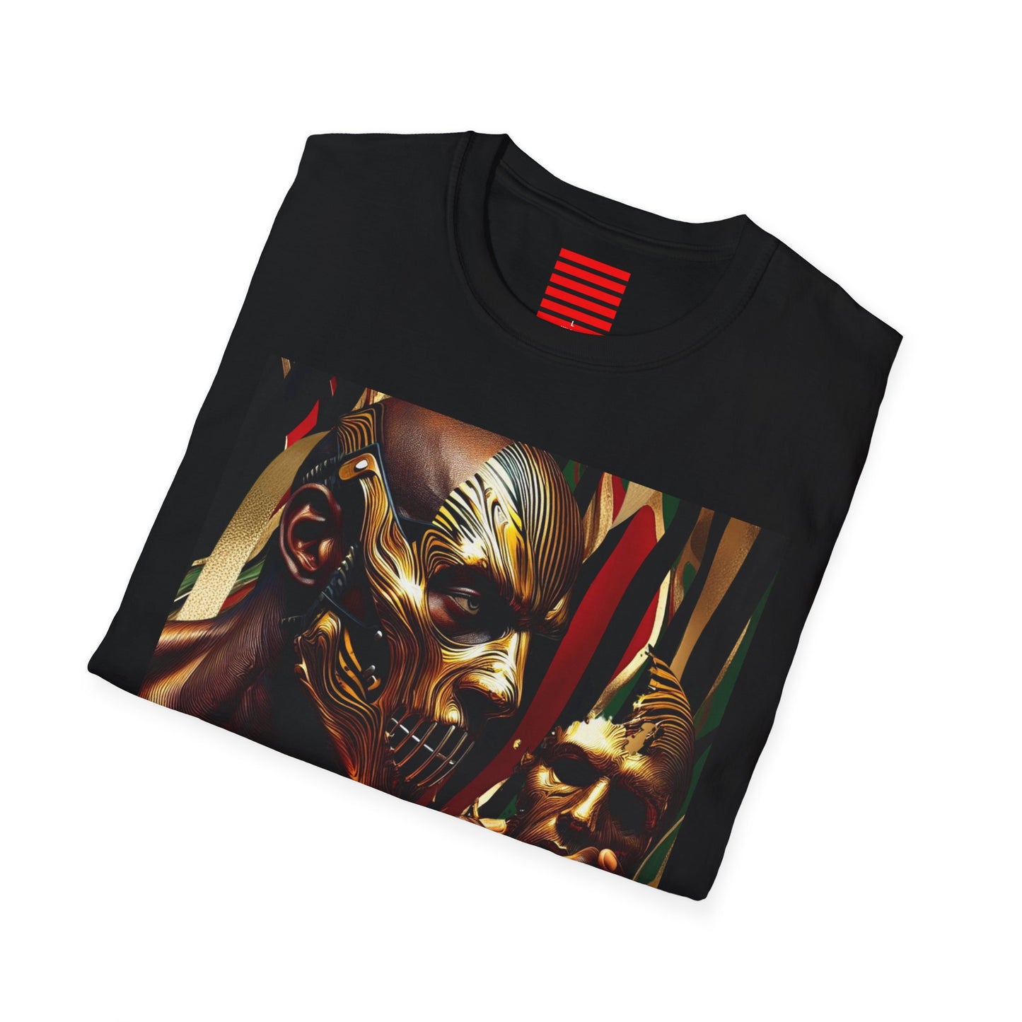 Artistic Unisex T-Shirt - 'De Opulence' & 'Noir Wolf' Designs