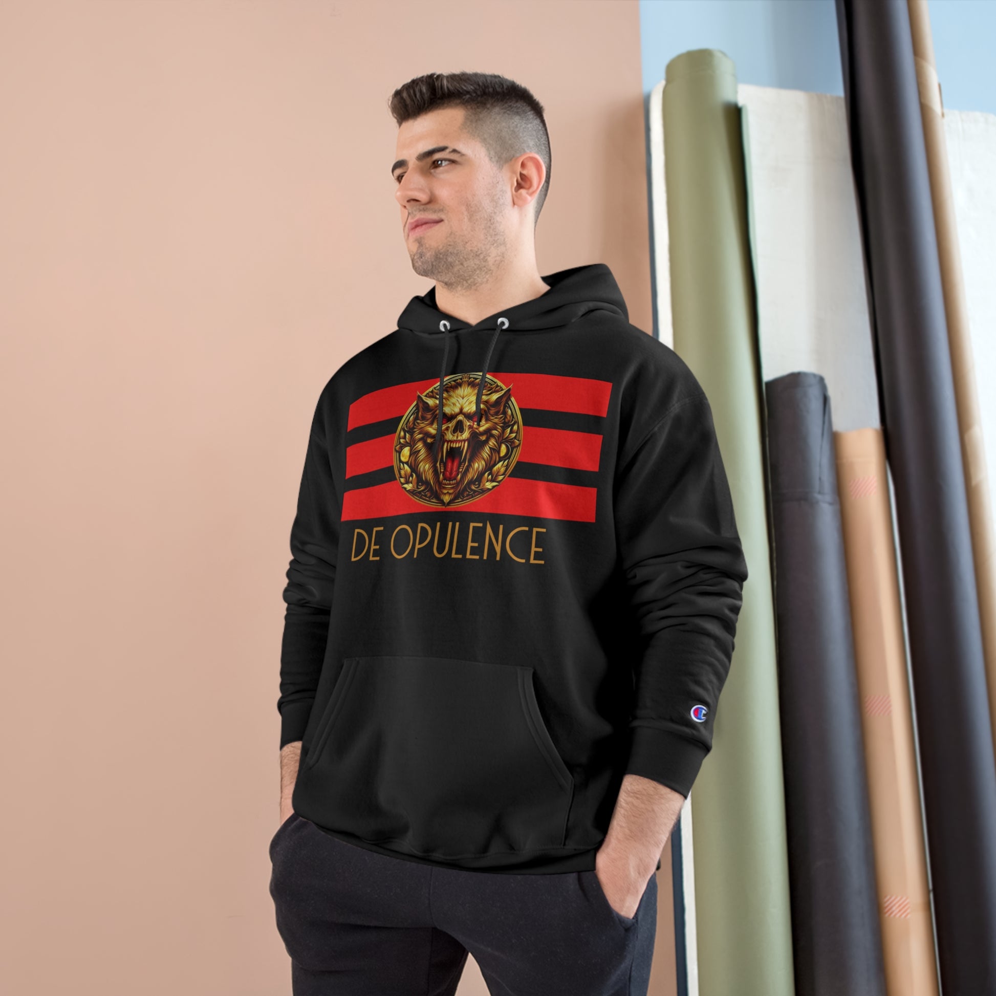 Champion Hoodie De Opulence by Noir Wolf