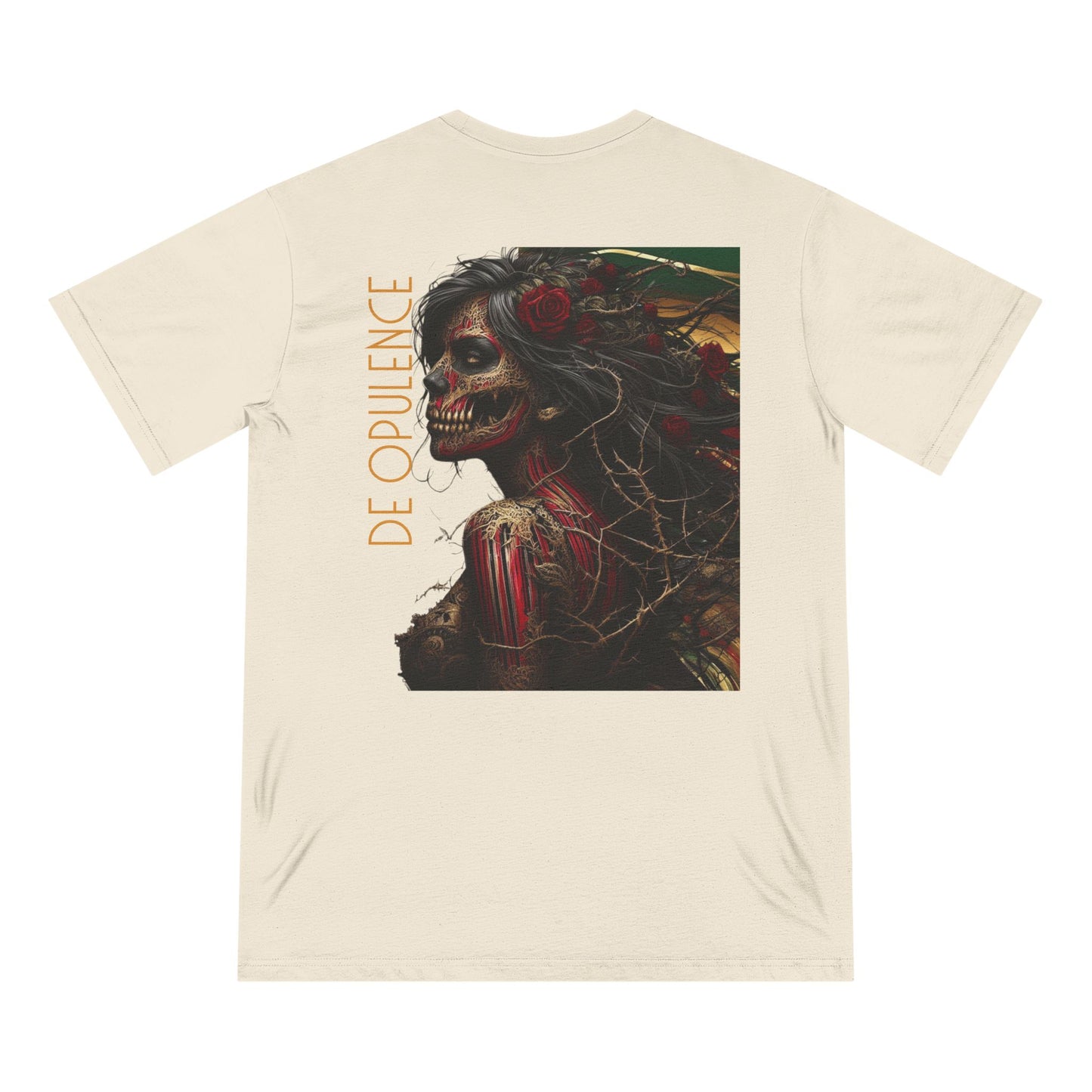 Noir Wolf Graphic Organic T-shirt - Edgy Art for Art Lovers