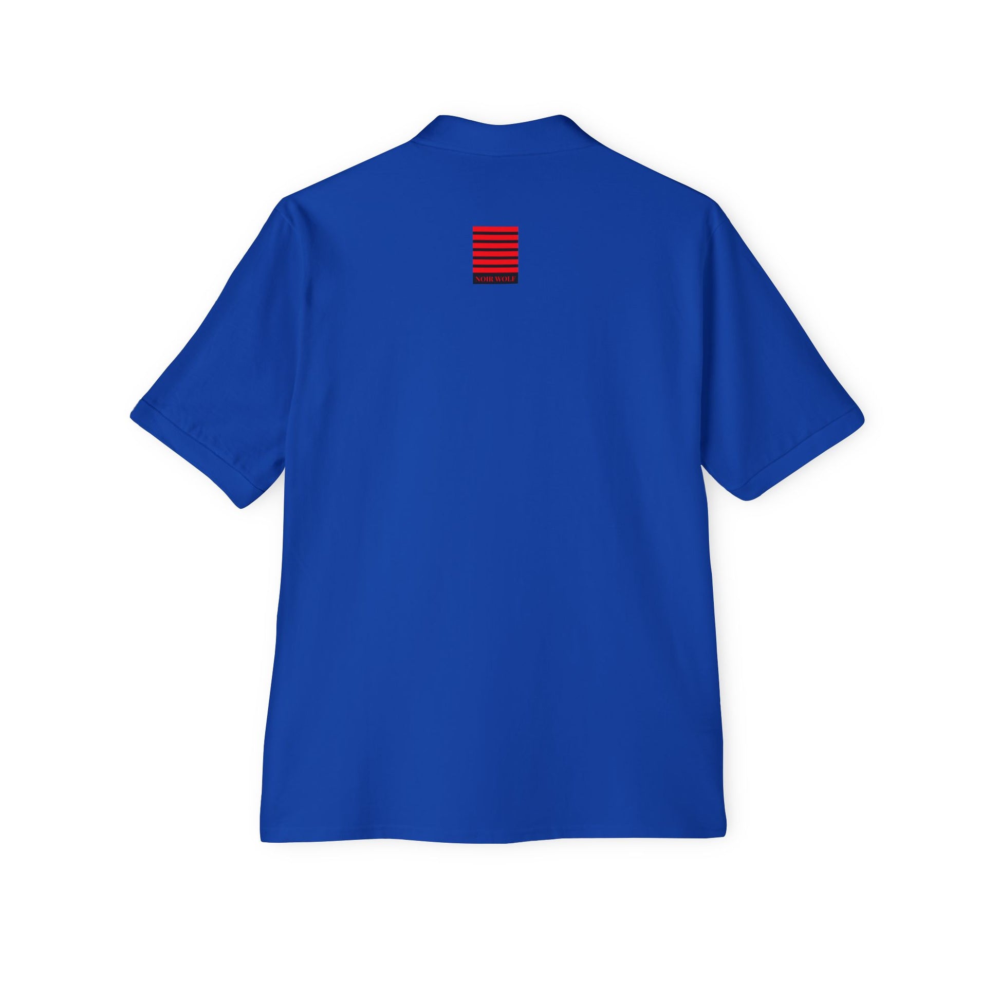 Men's Piqué Polo De Opulence by Noir Wolf