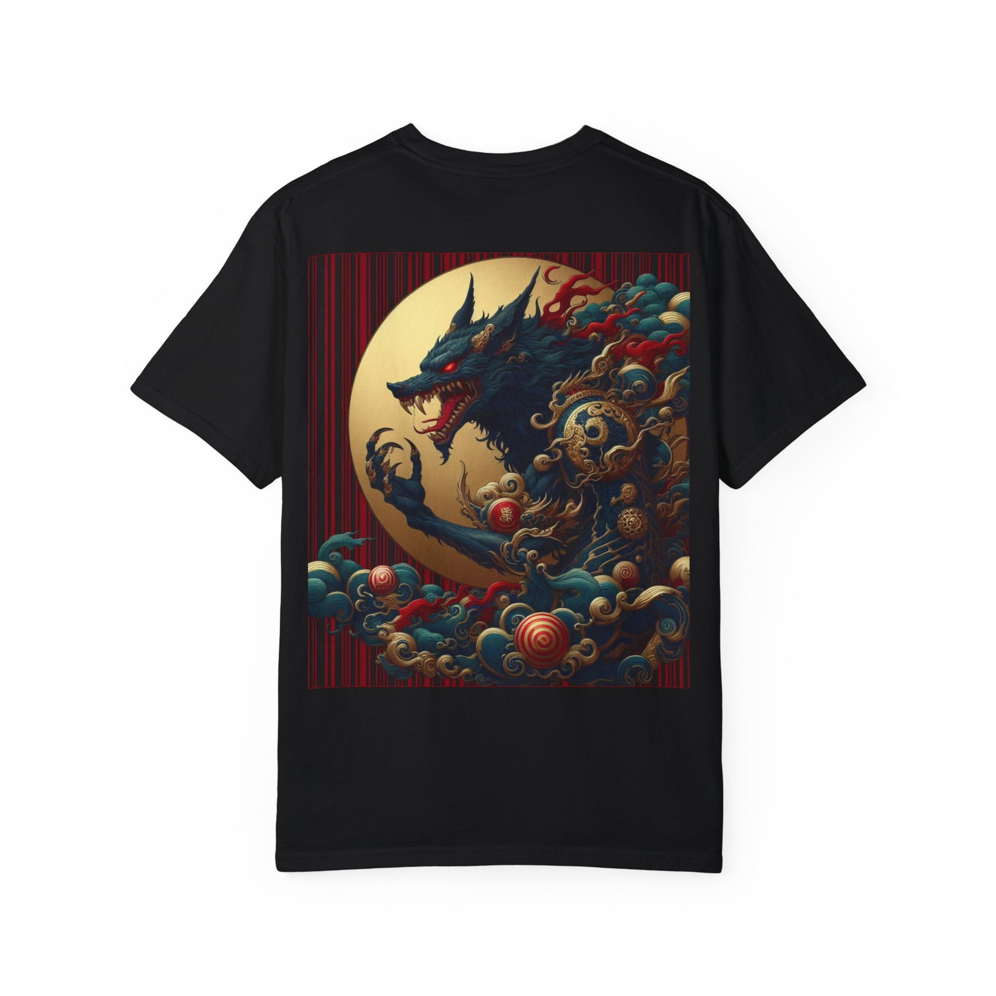 Unisex Garment-Dyed T-shirt De Opulence by Noir Wolf
