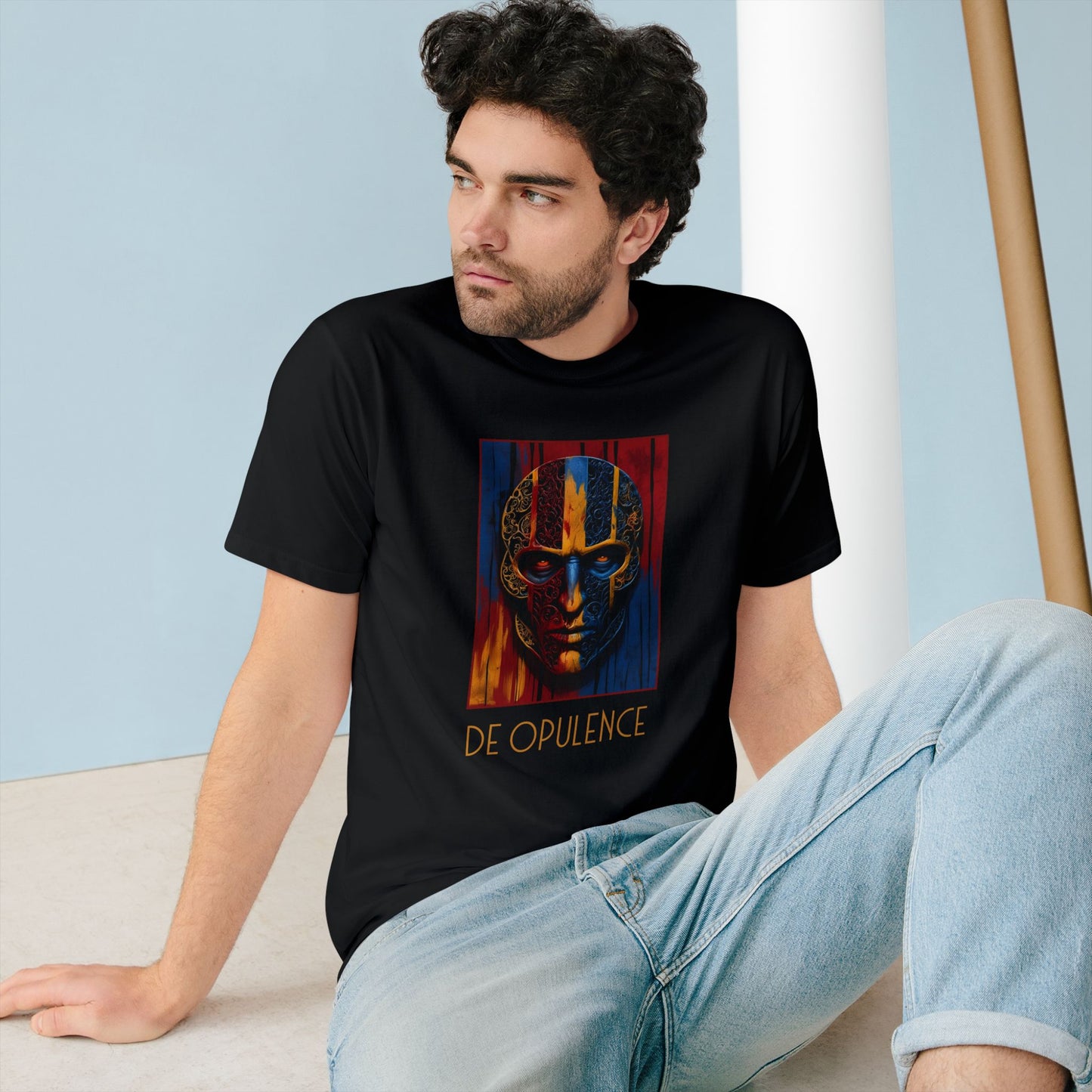 Artistic Organic T-Shirt – De Opulence & Noir Wolf Designs