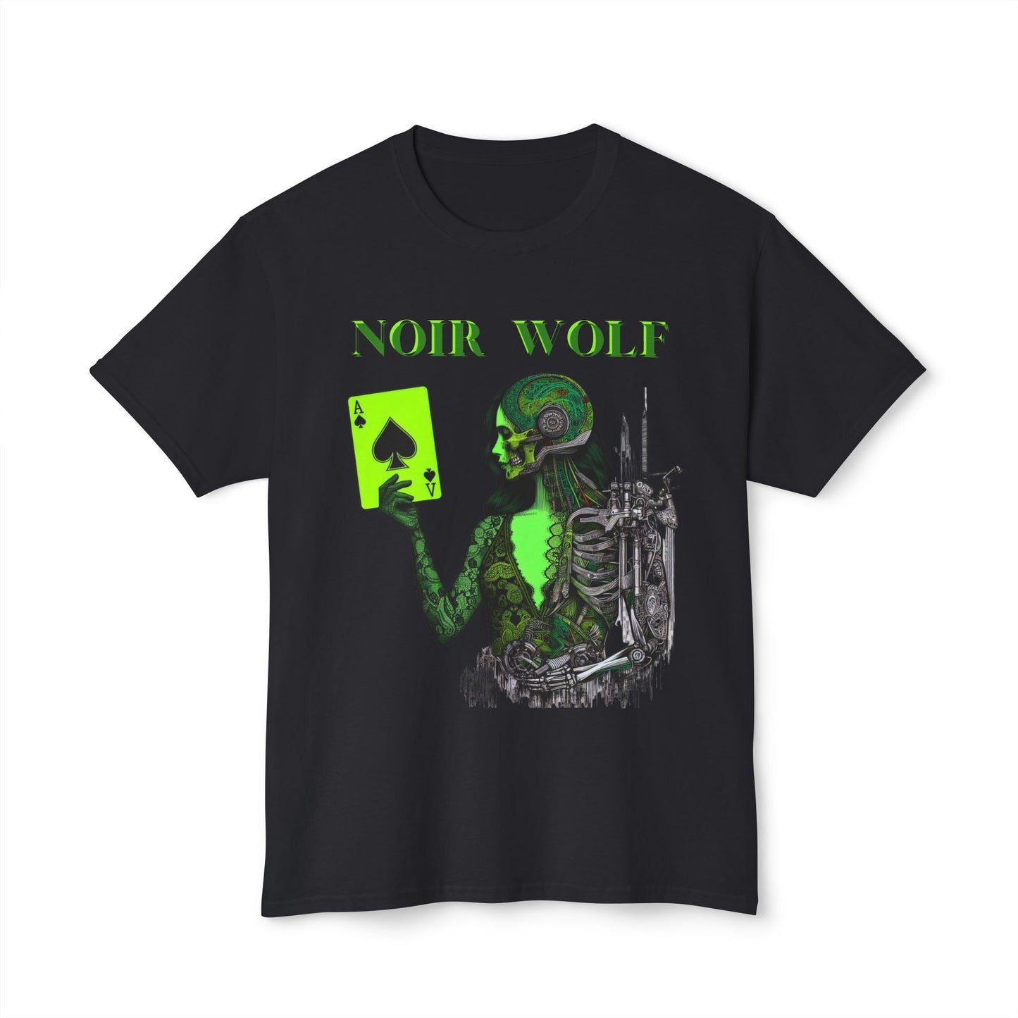 Unisex HD Cotton™ T-shirt NOIR WOLF HOUSTON