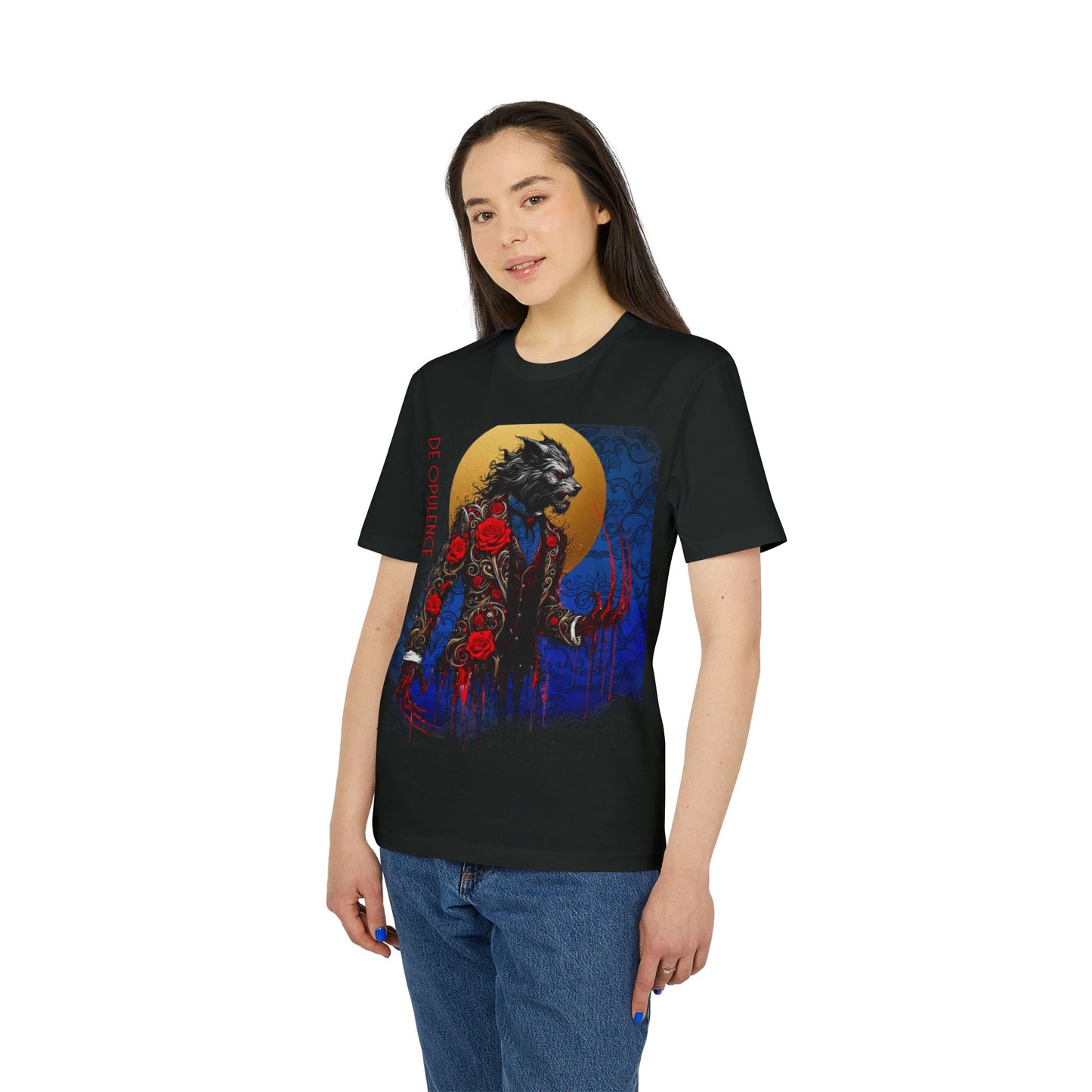 Unisex Creator 2.0 T-shirt Noir Wolf De Opulence