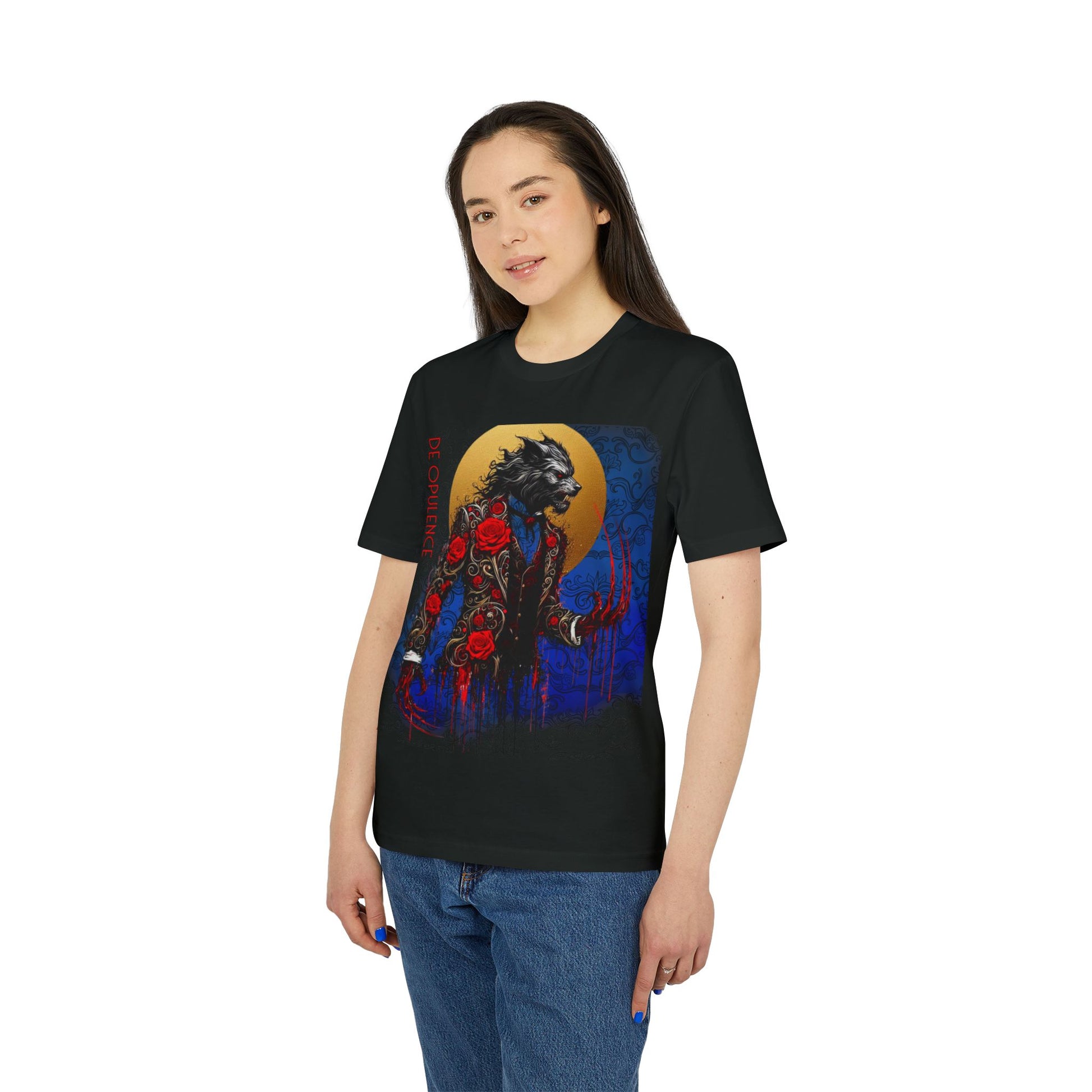 Unisex Creator 2.0 T-shirt Noir Wolf De Opulence