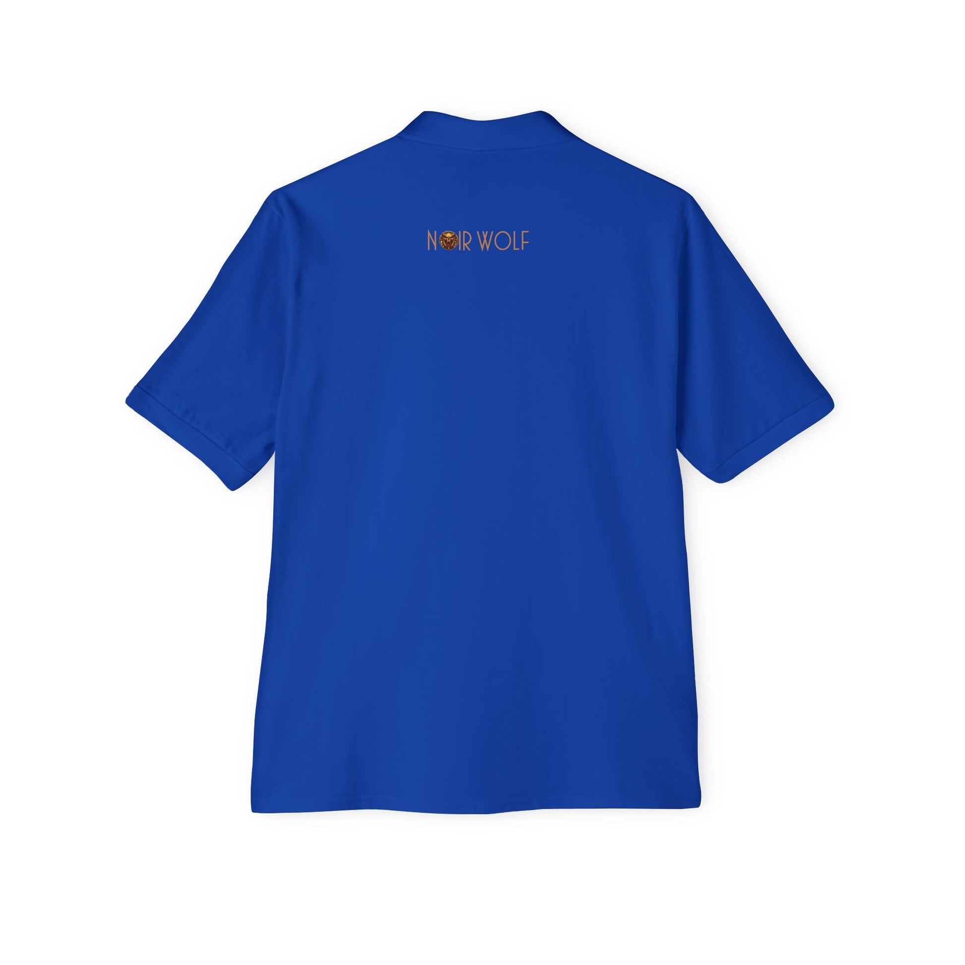 Men's Piqué Polo De Opulence by Noir Wolf