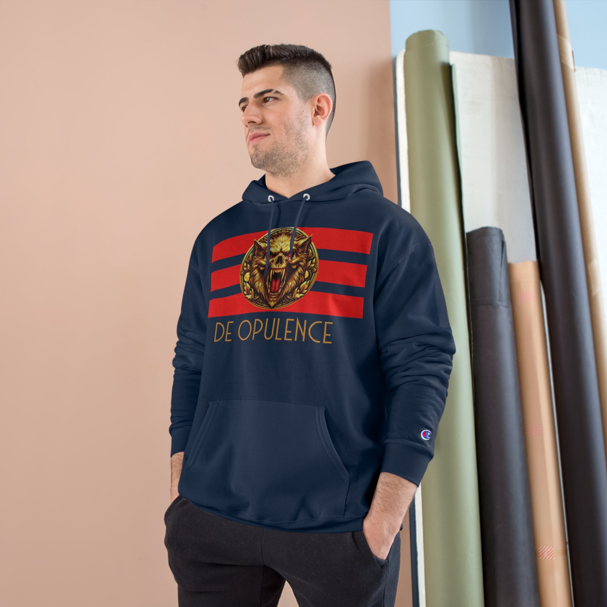 Champion Hoodie De Opulence by Noir Wolf