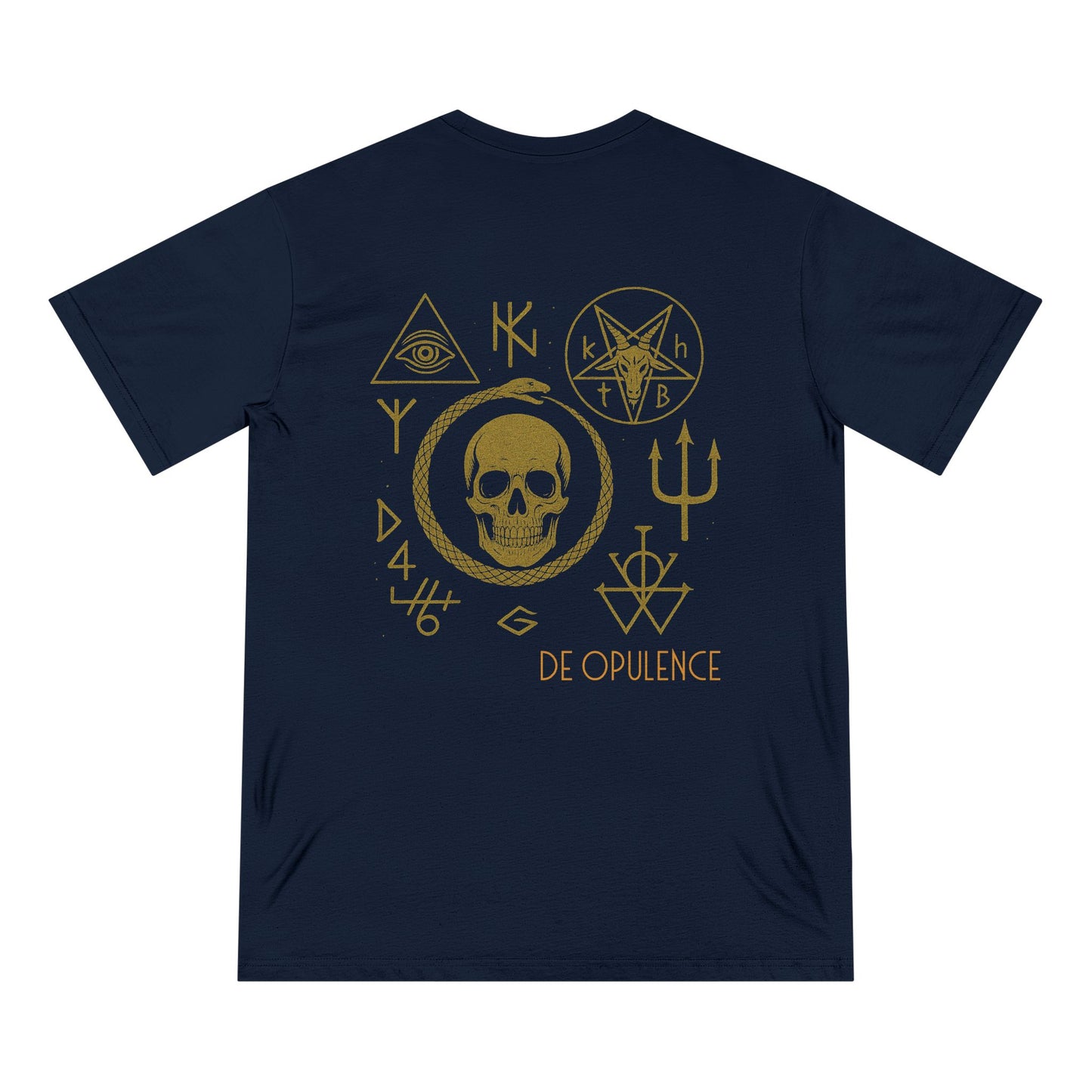 Gothic Graphic T-Shirt - 'I Am Death' & Skull Design for Alternative Fashion